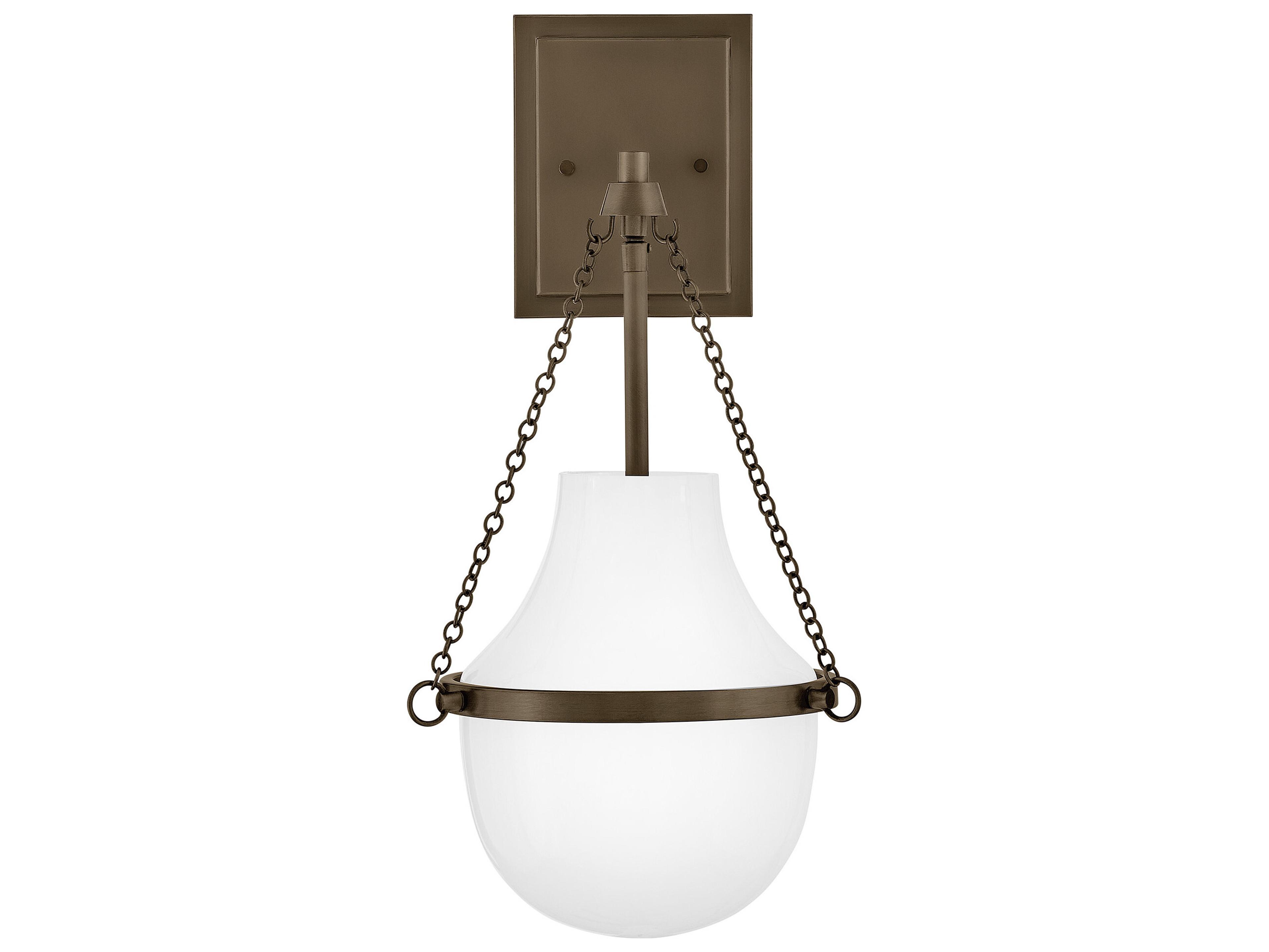 Hinkley Collins 1-Light Heritage Bronze Wall Sconce