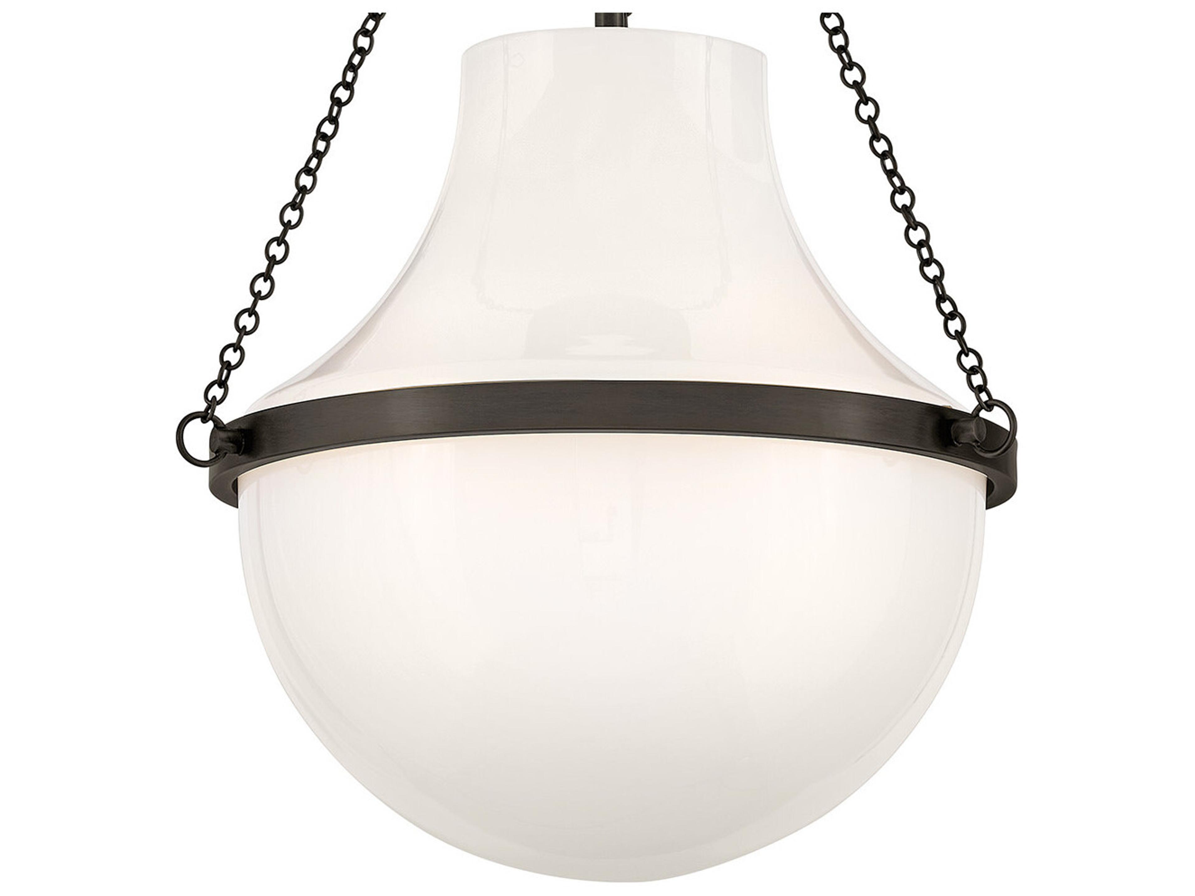 Hinkley Collins 1-Light Black Oxide Semi Flush Mount