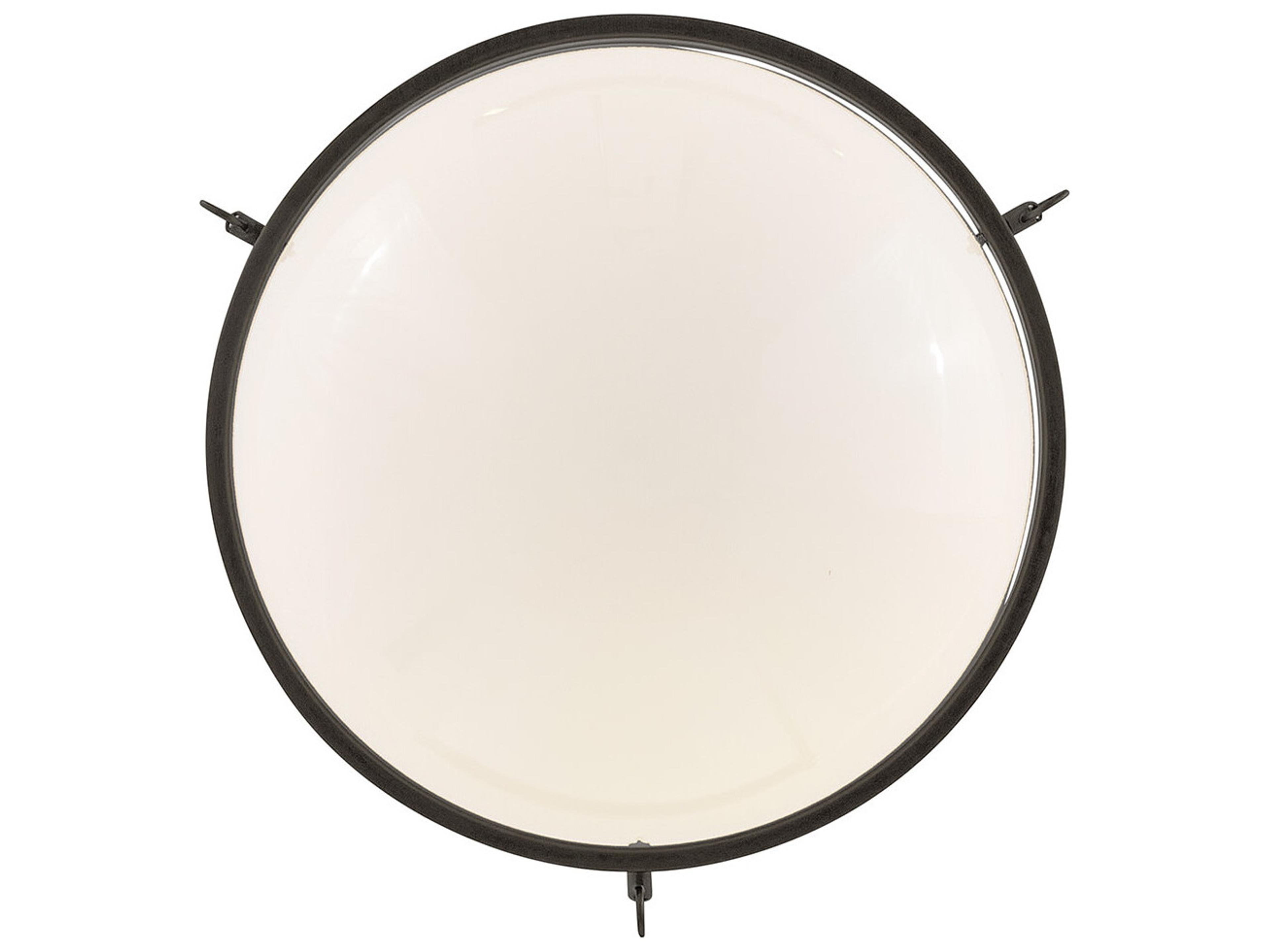 Hinkley Collins 1-Light Black Oxide Semi Flush Mount
