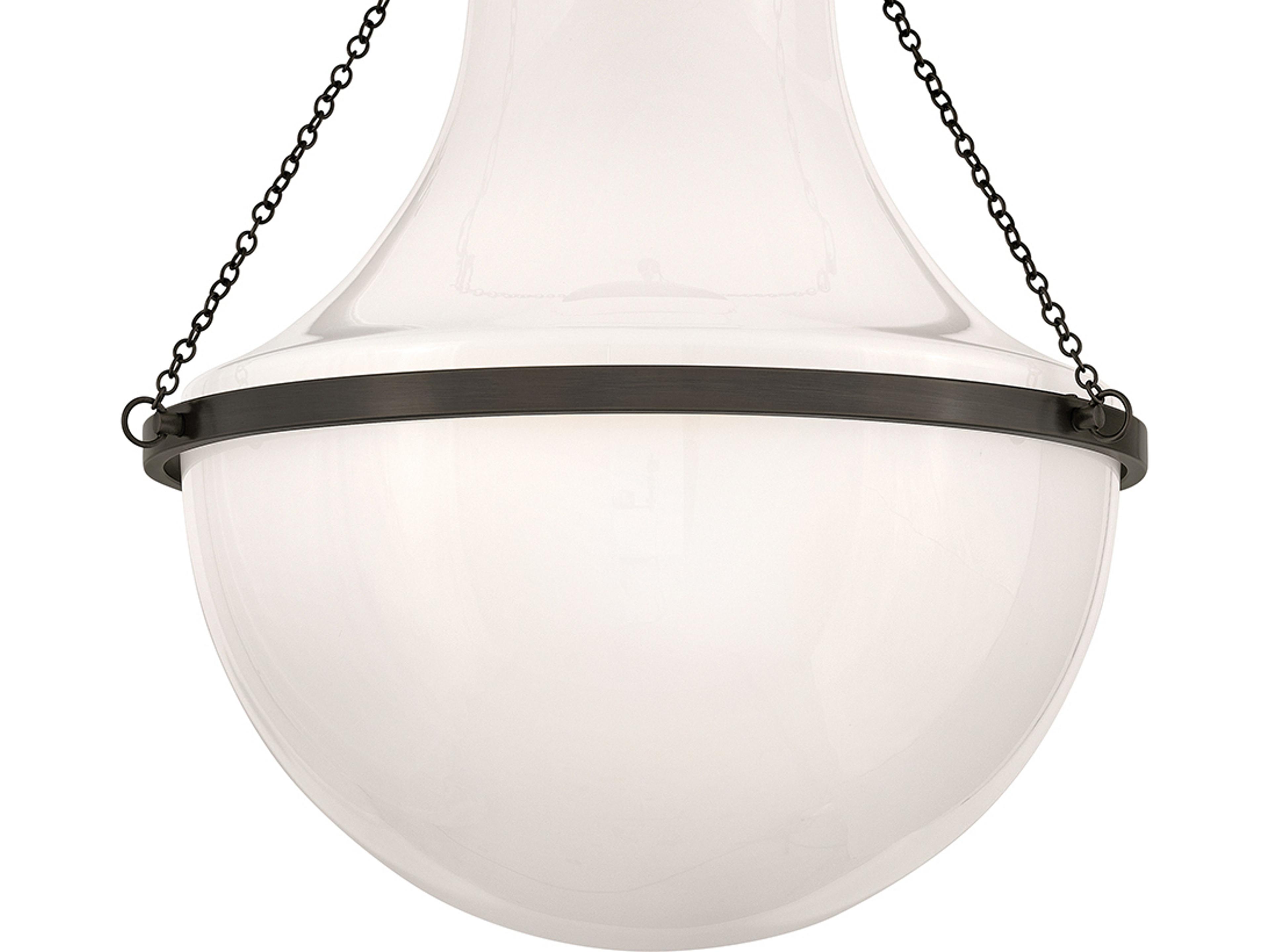 Hinkley Collins 1-Light Black Oxide Semi Flush Mount