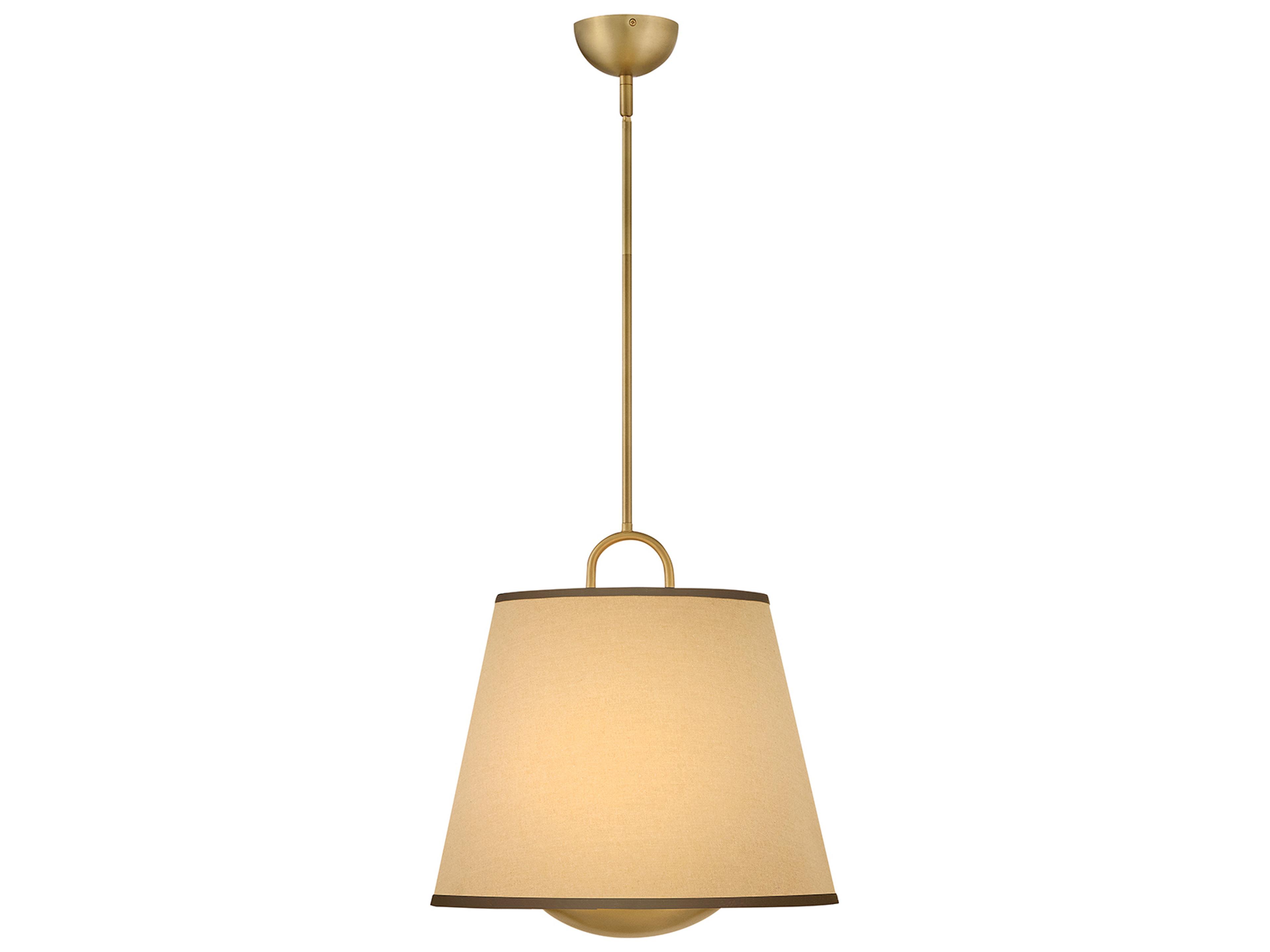 Sonia 3-Light Lacquered Brass Pendant