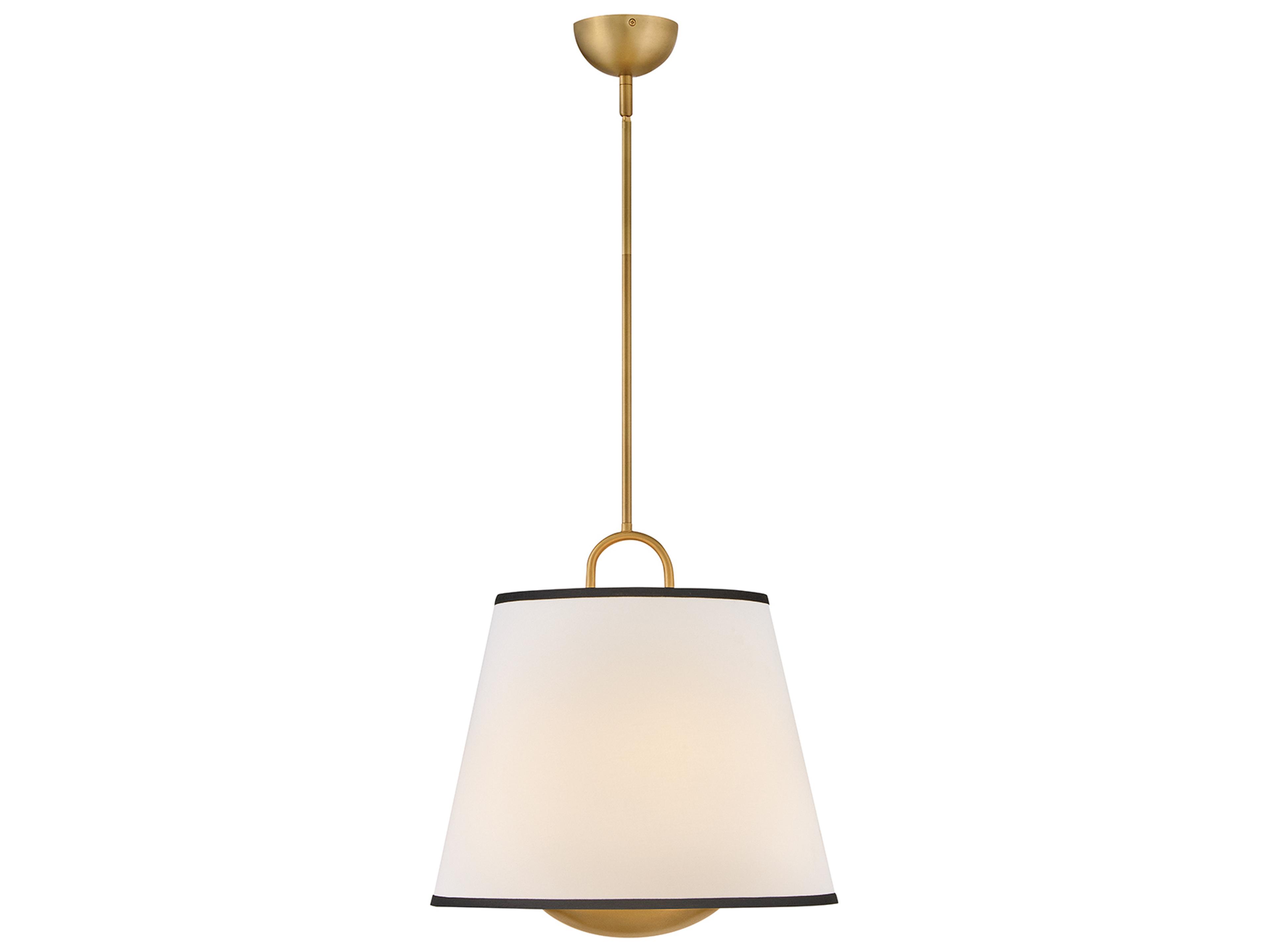 Sonia 3-Light Lacquered Brass Pendant