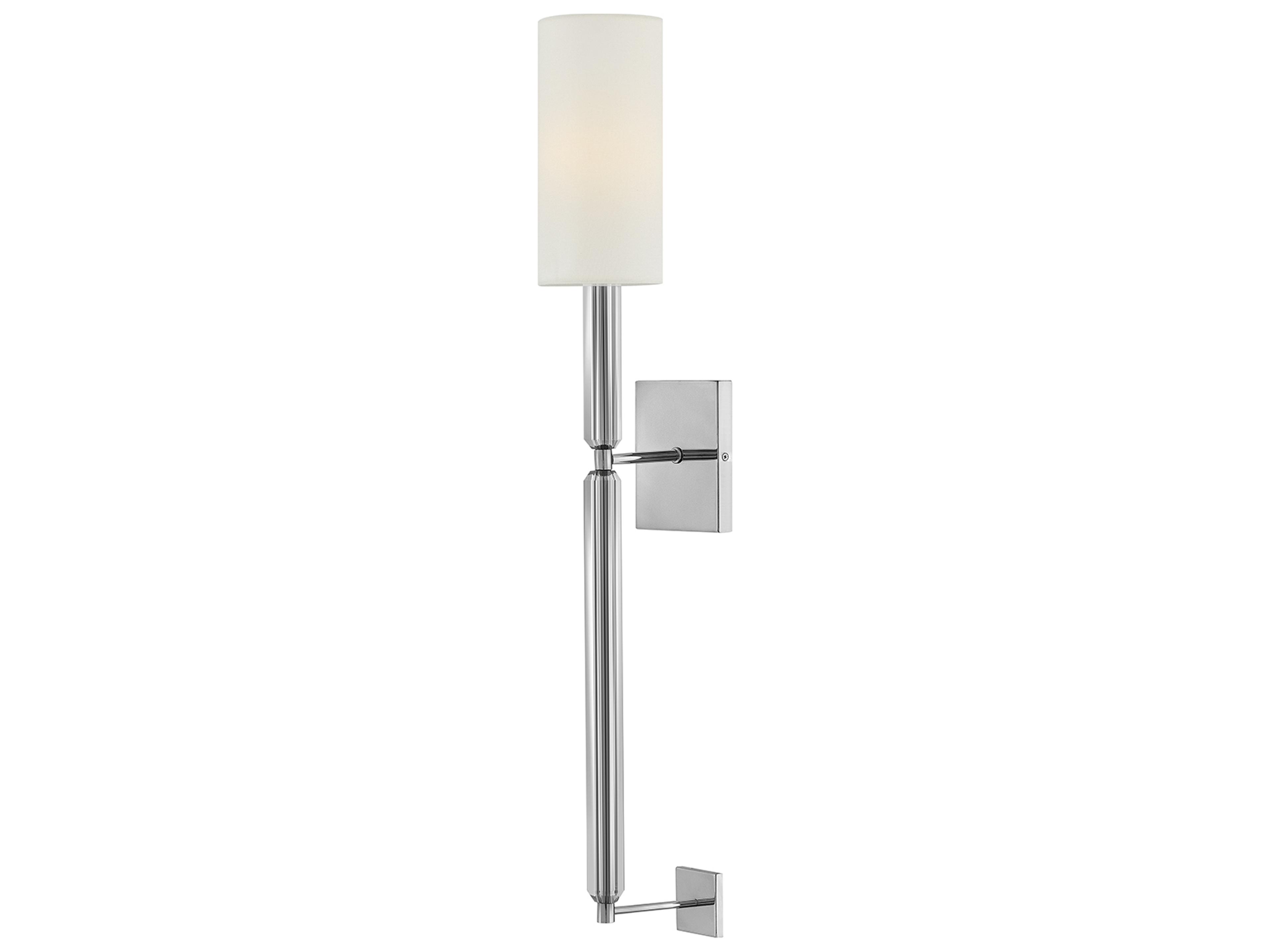Anika 1-Light Chrome Wall Sconce