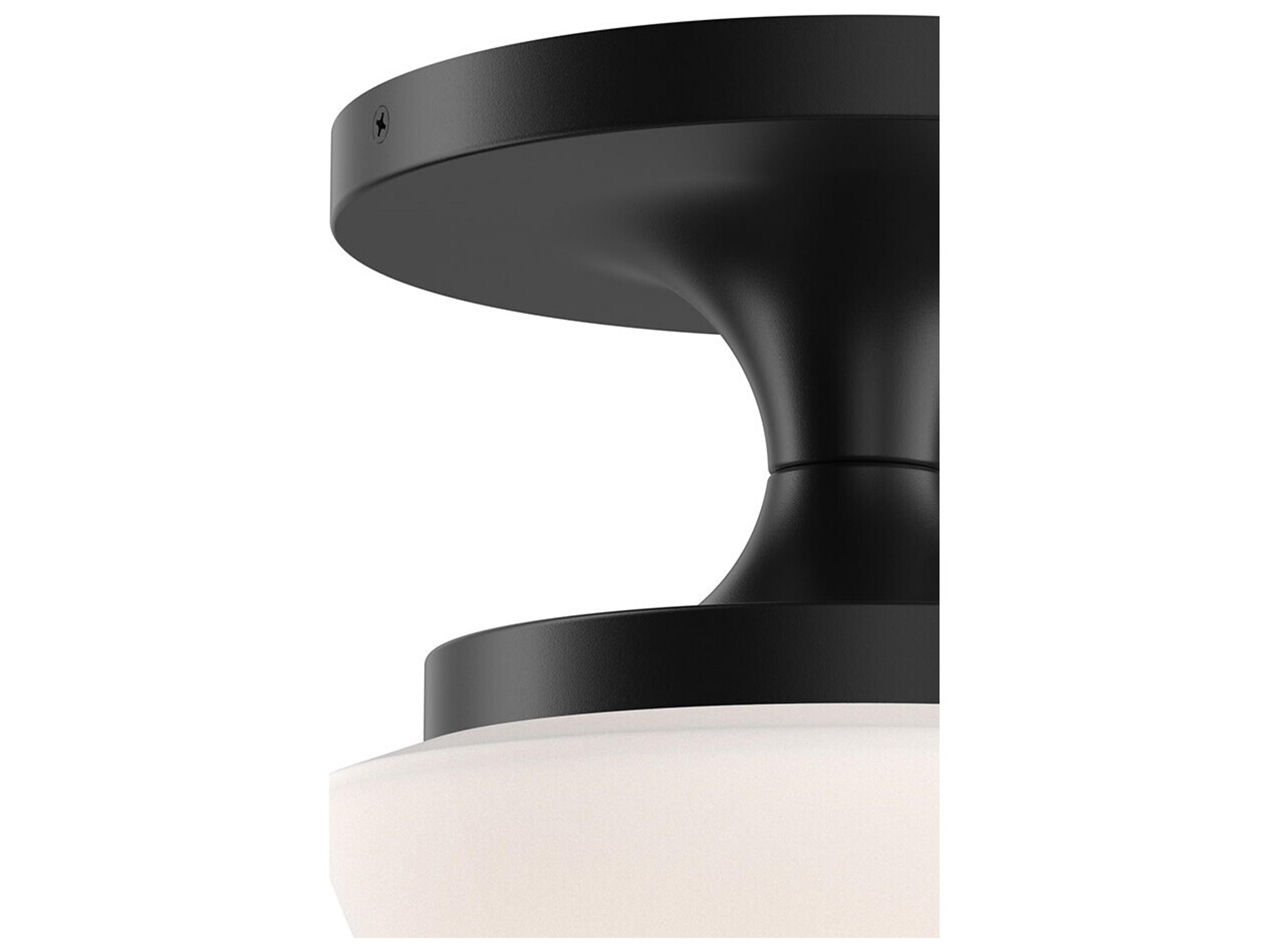 Hinkley Knox 1-Light Black Semi Flush Mount