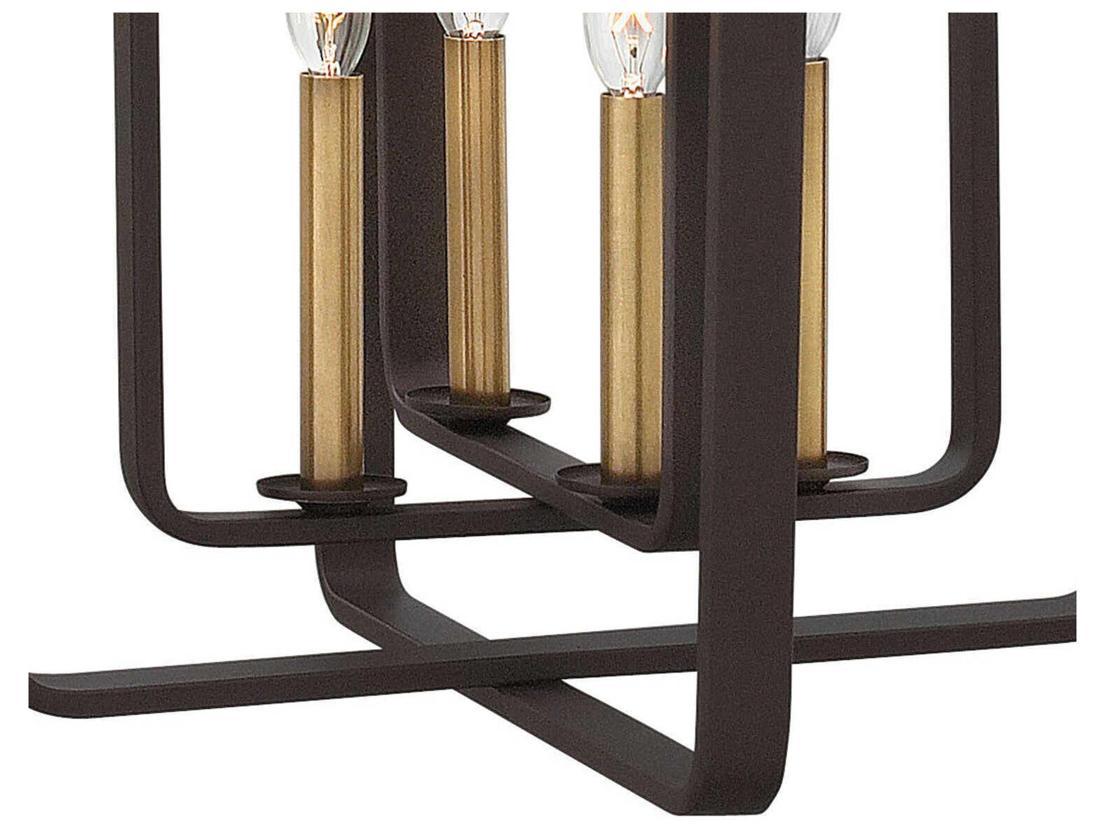 Hinkley Quentin 4-Light Buckeye Bronze Pendant