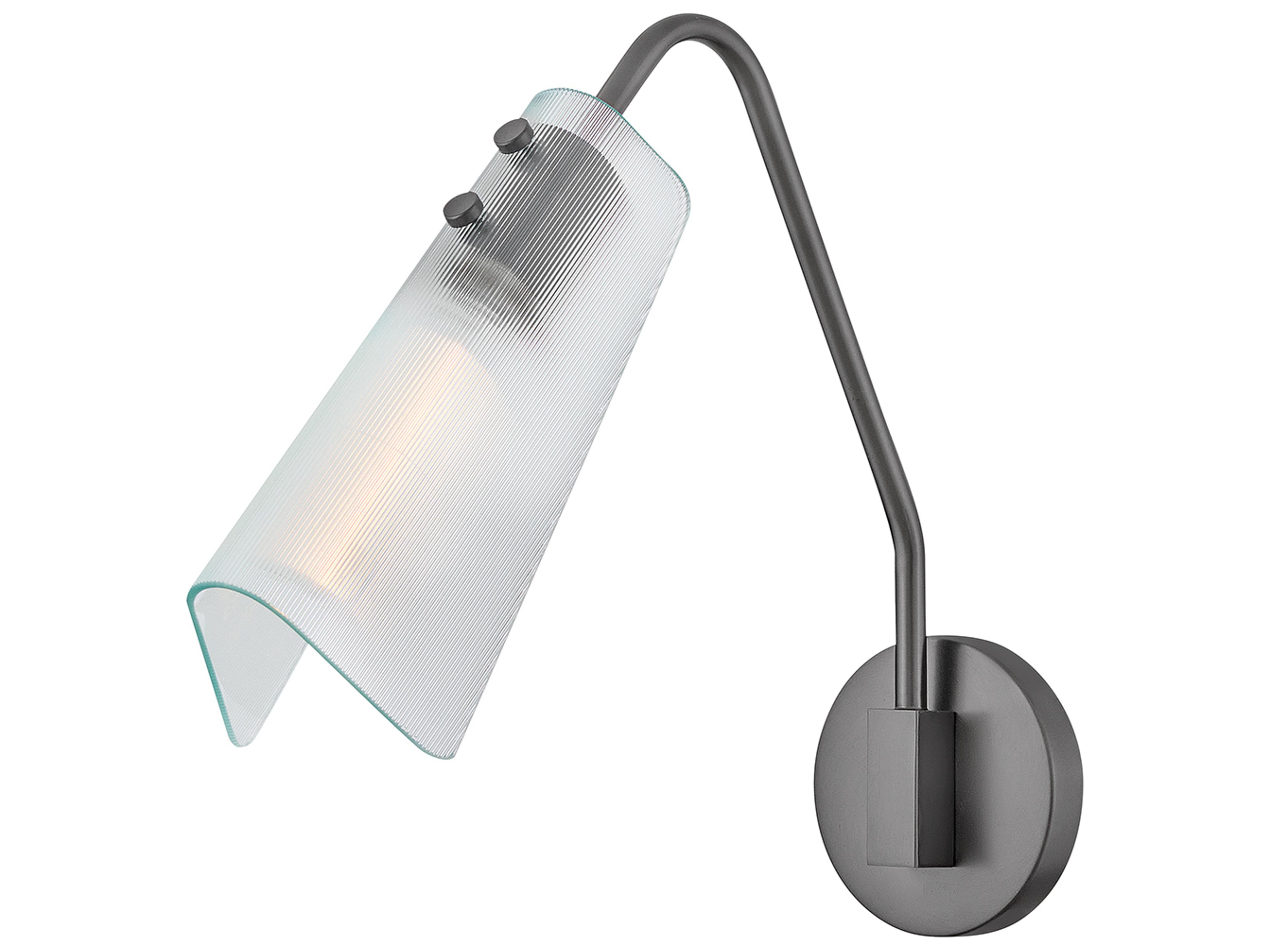 Altman 1-Light Gunmetal Swing Wall Sconce