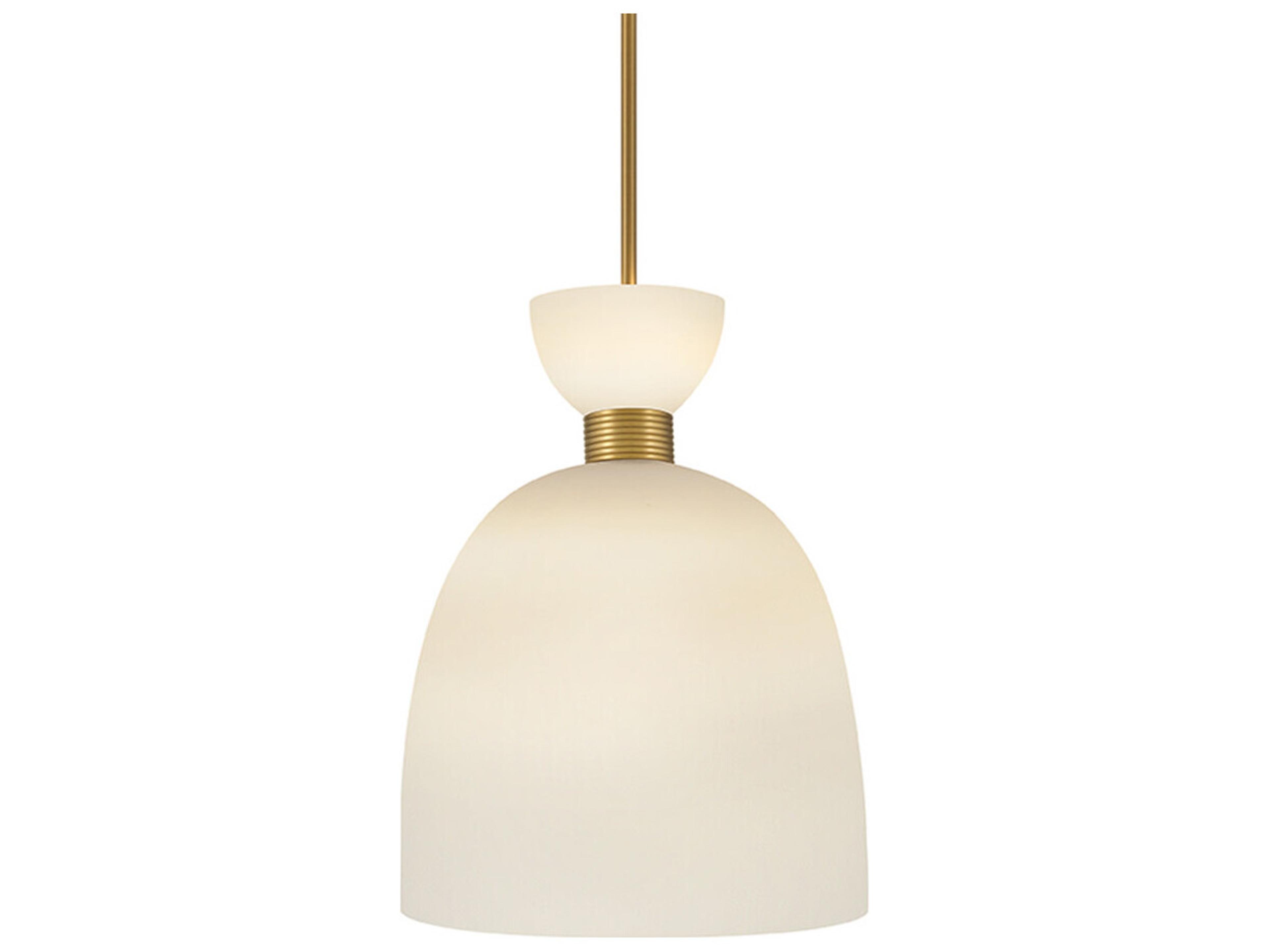 Hinkley Lisa McDennon 2-Light Lacquered Brass Bell Pendant