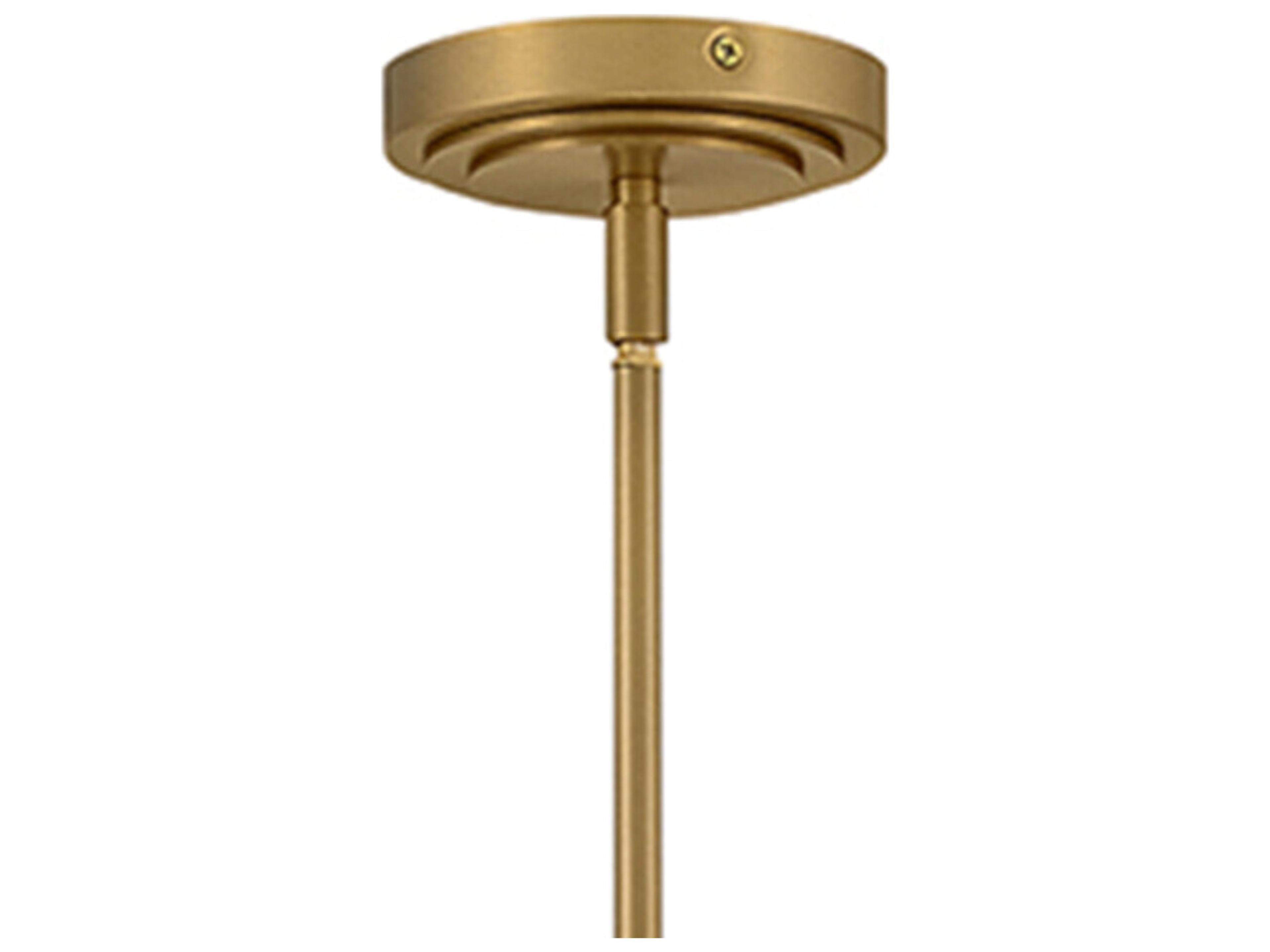 Hinkley Lisa McDennon 2-Light Lacquered Brass Bell Pendant