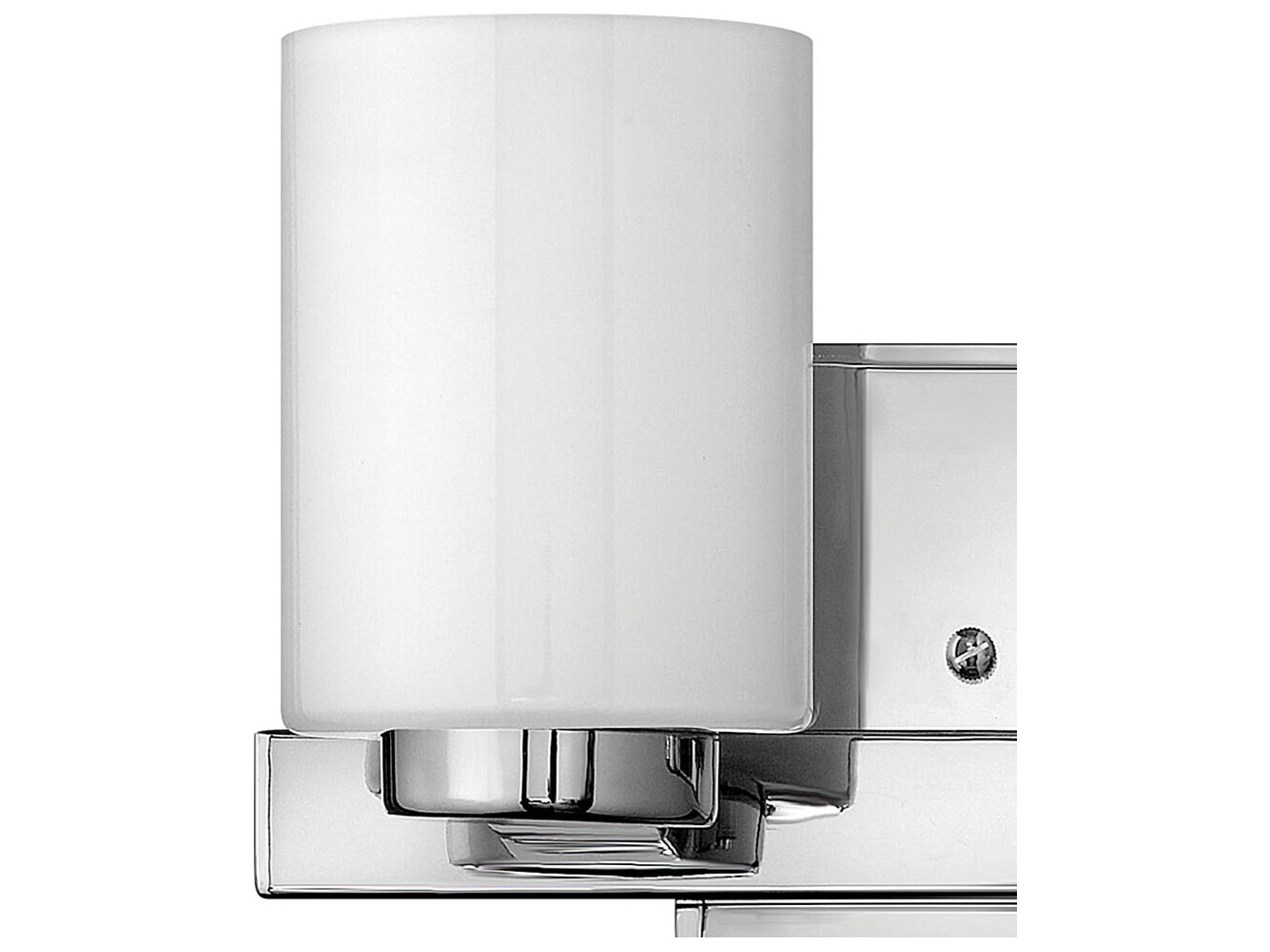 Hinkley Miley 2-Light Chrome Glass LED Vanity Light