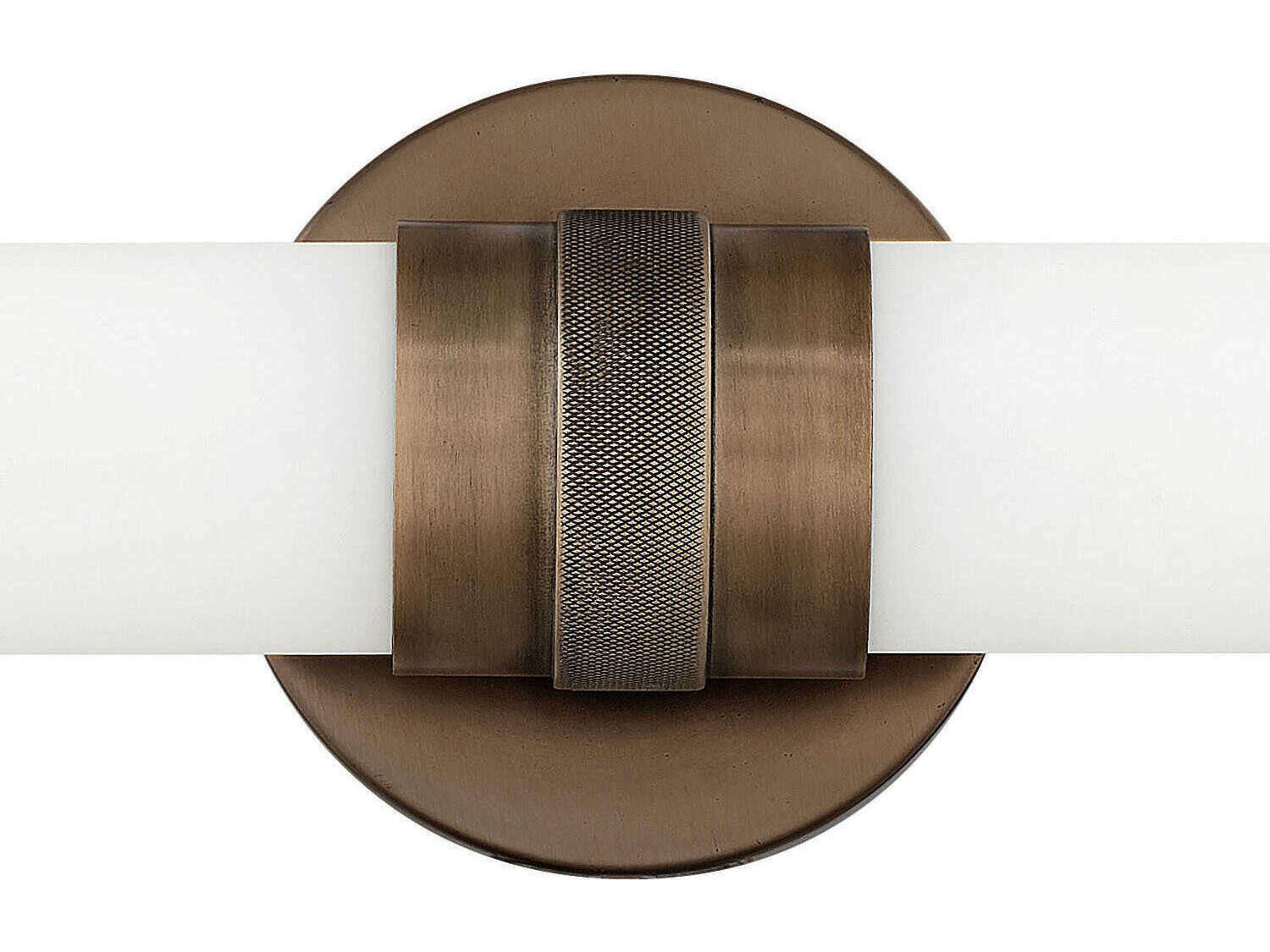 Hinkley Remi 1-Light Champagne Bronze Glass LED Vanity Light