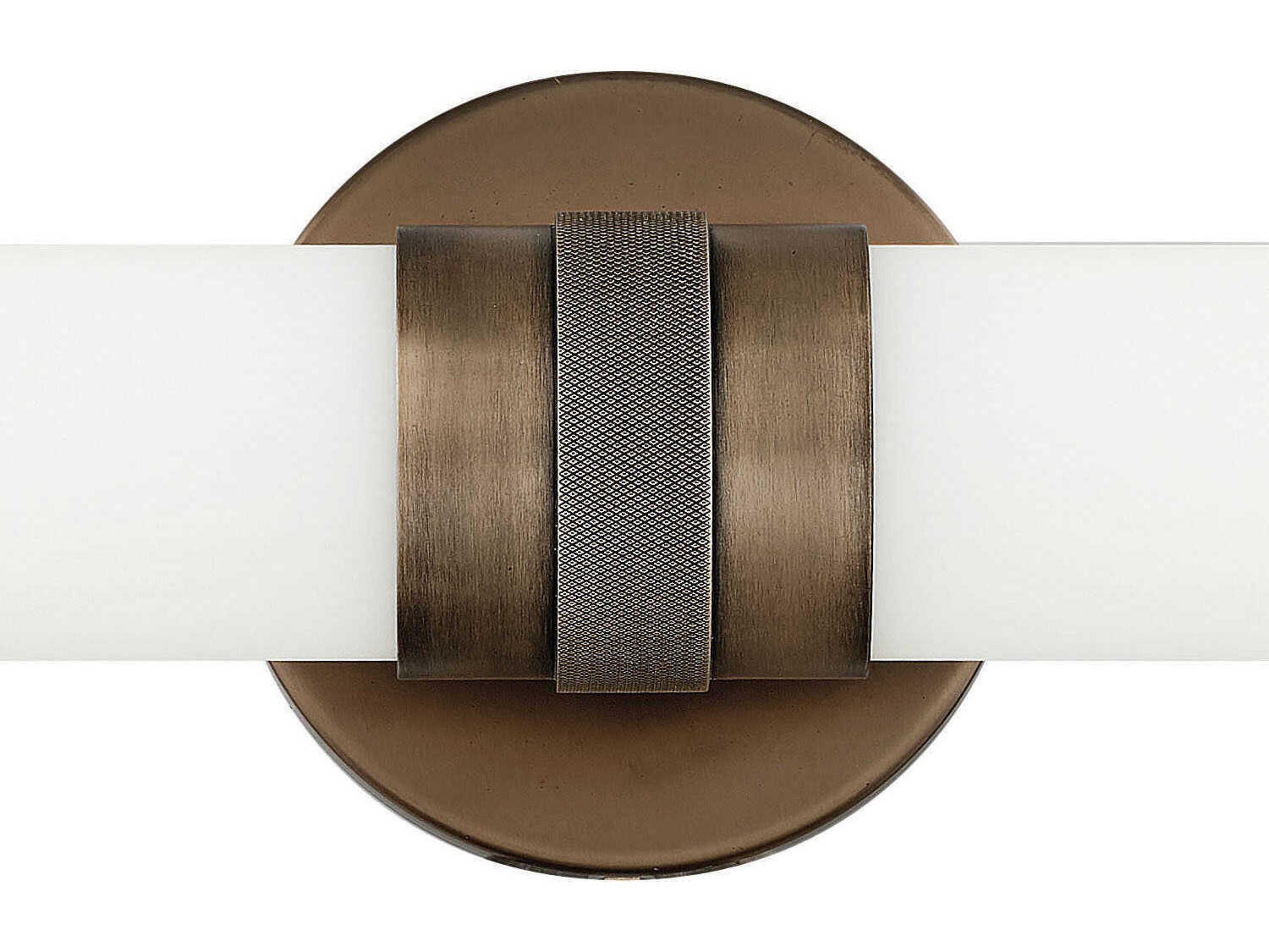 Hinkley Remi 1-Light Champagne Bronze Glass LED Vanity Light