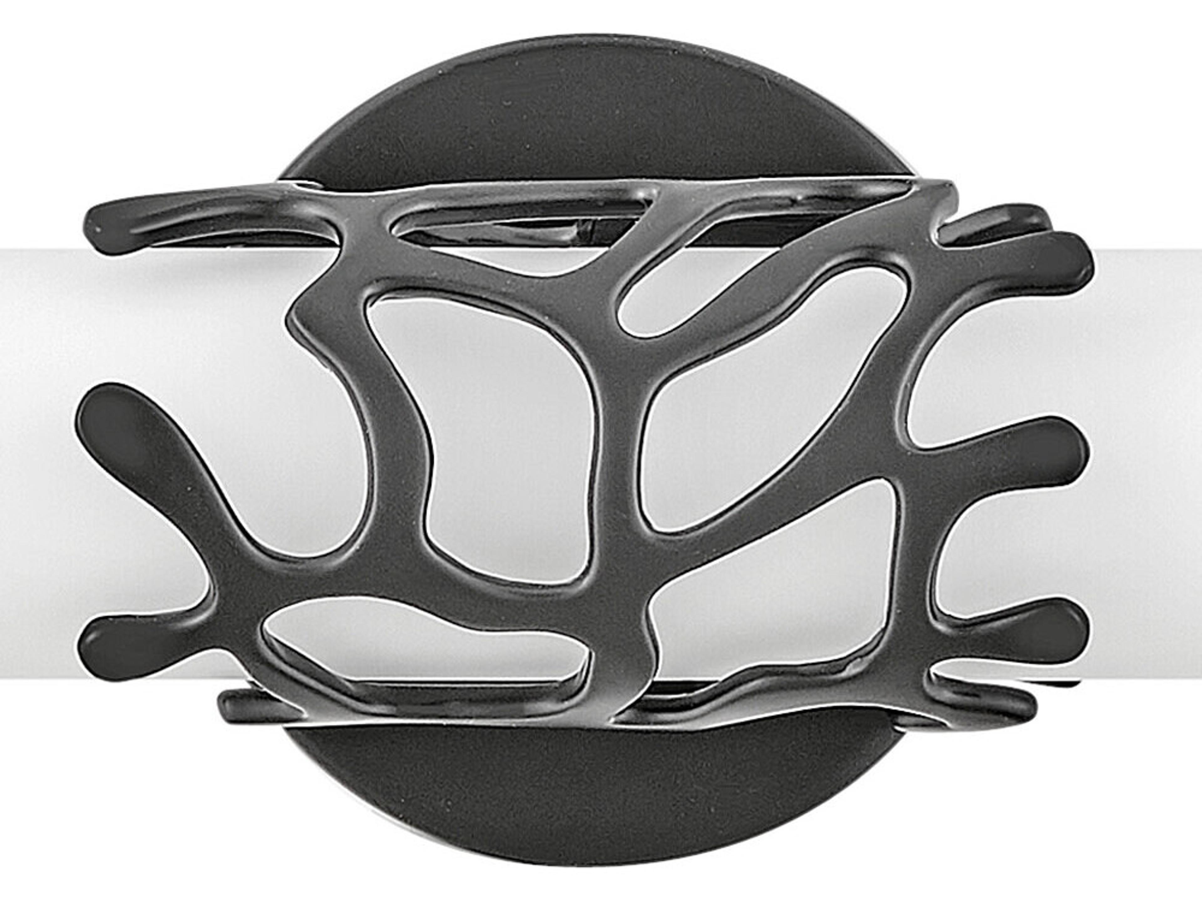 Hinkley Lyra Black Glass LED Vanity Light