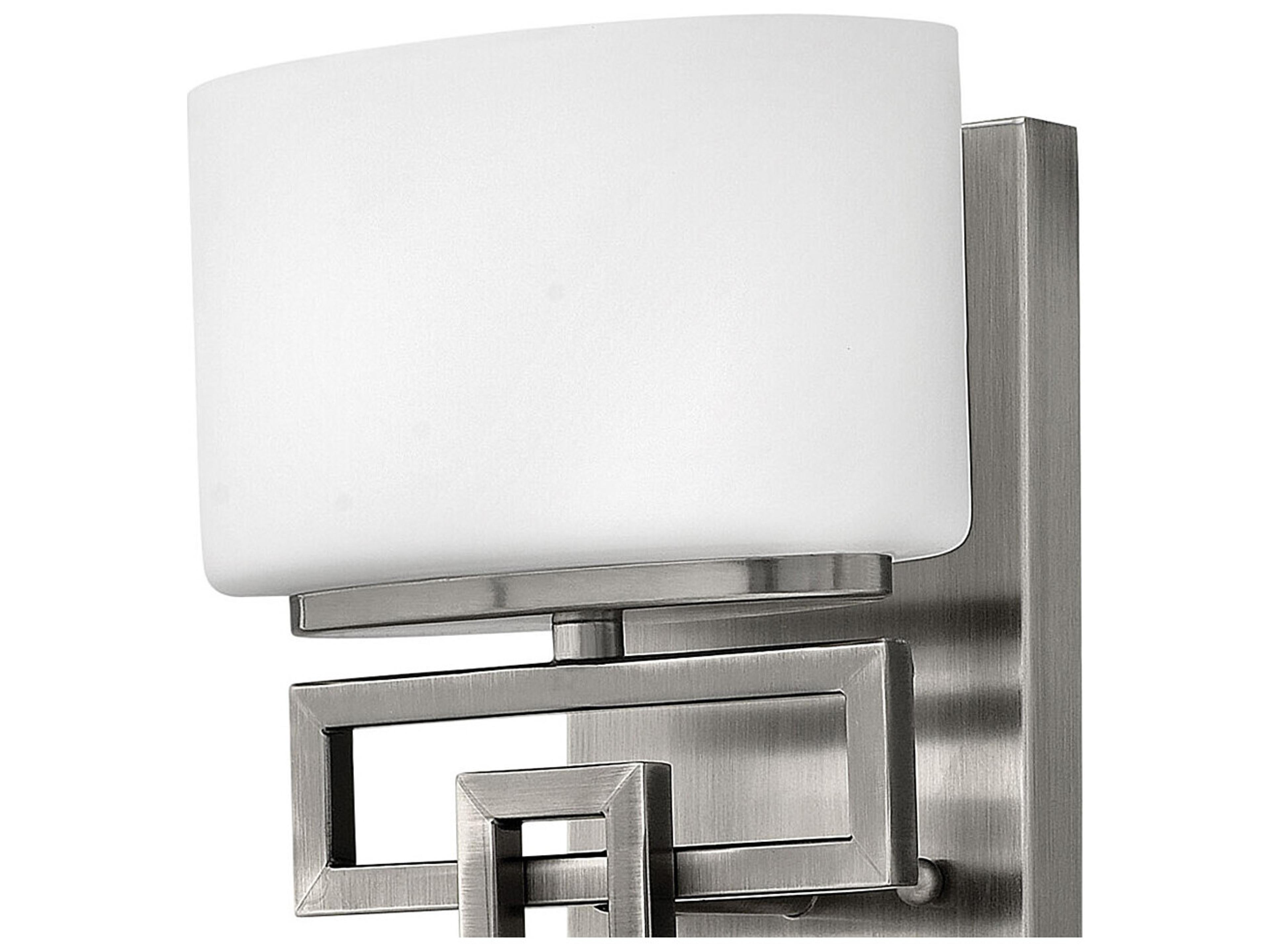 Hinkley Lanza 1-Light Antique Nickel Wall Sconce