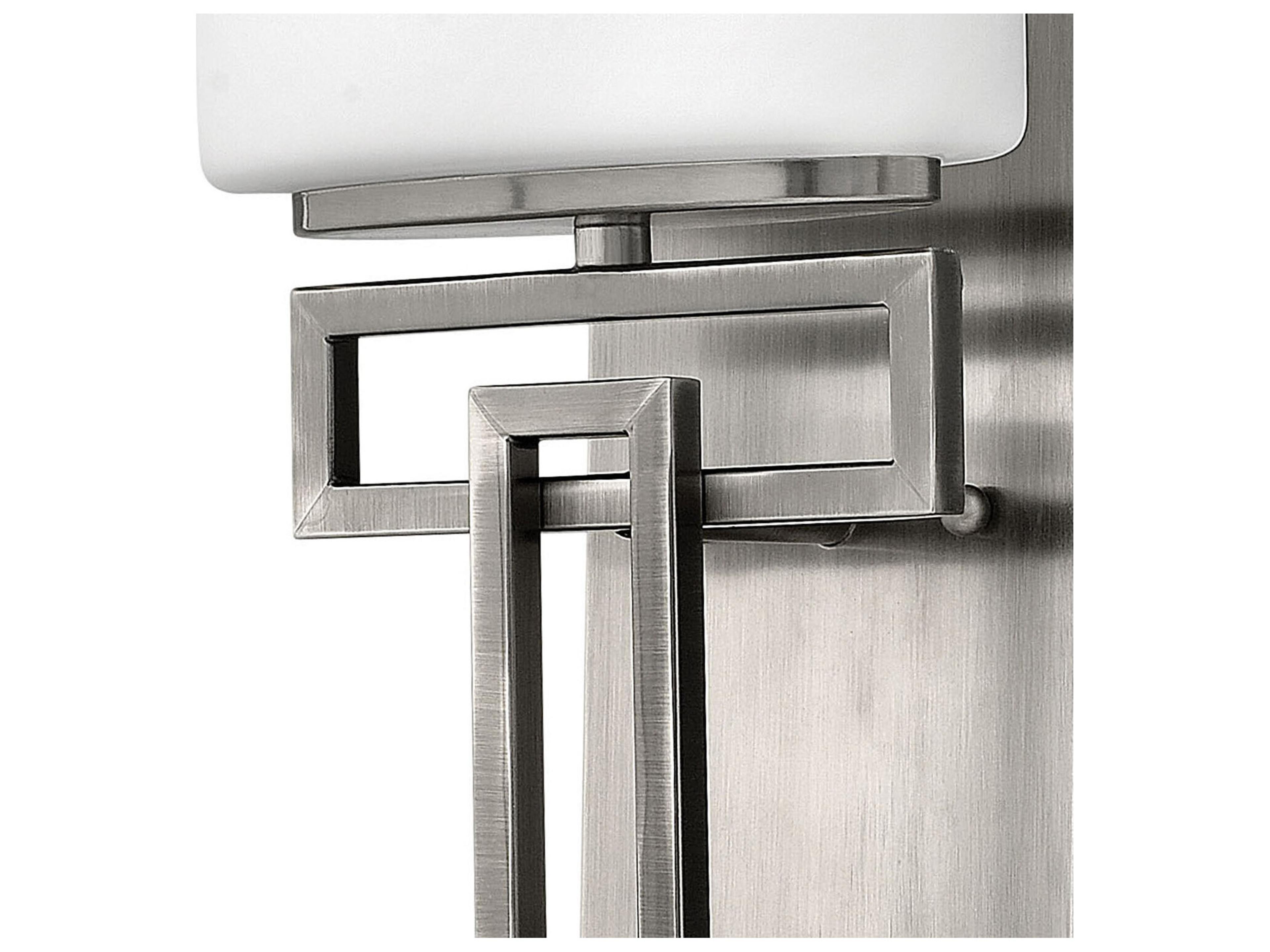 Hinkley Lanza 1-Light Antique Nickel Wall Sconce