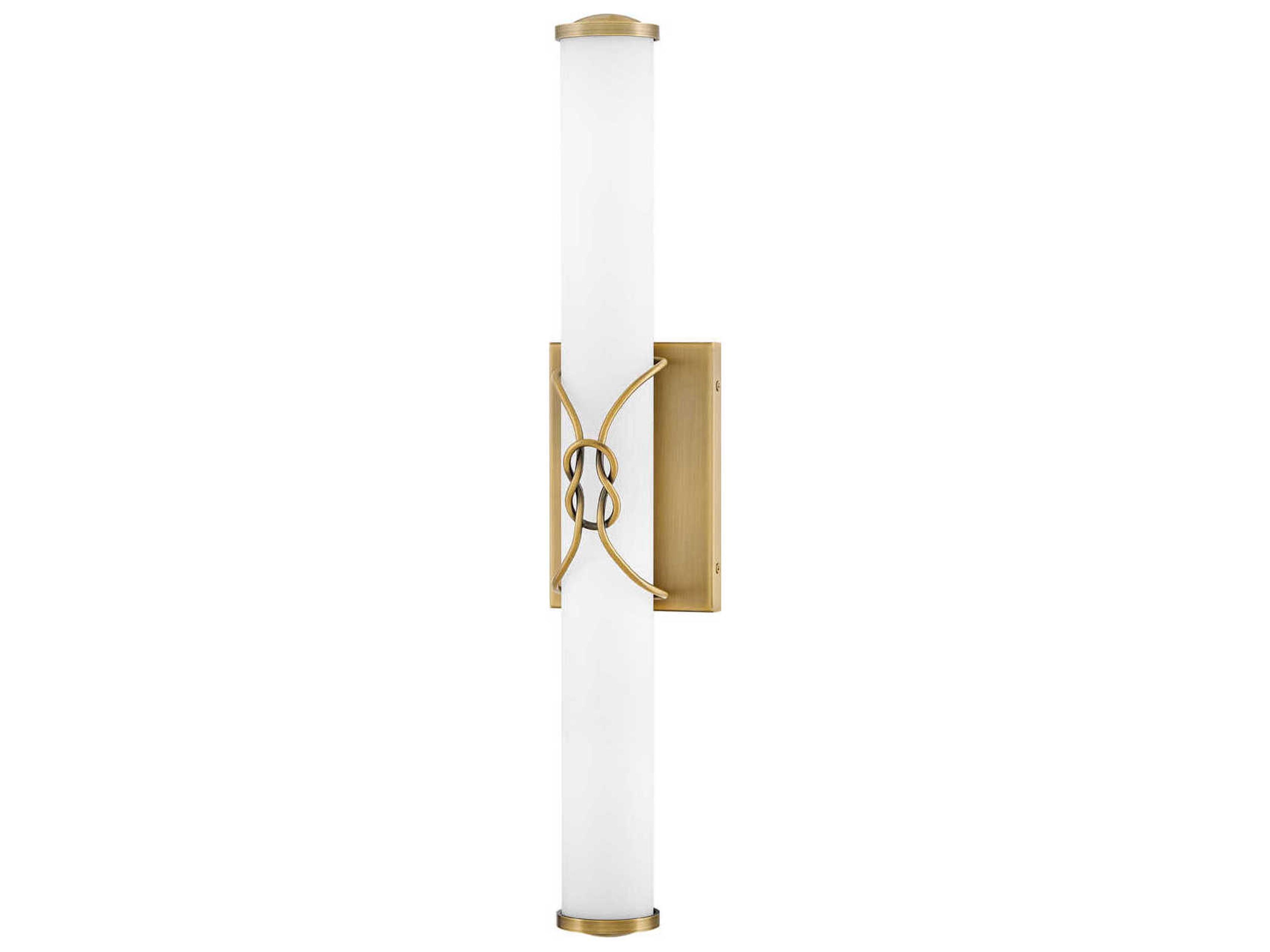 Kitts Lacquered Brass Vanity Light