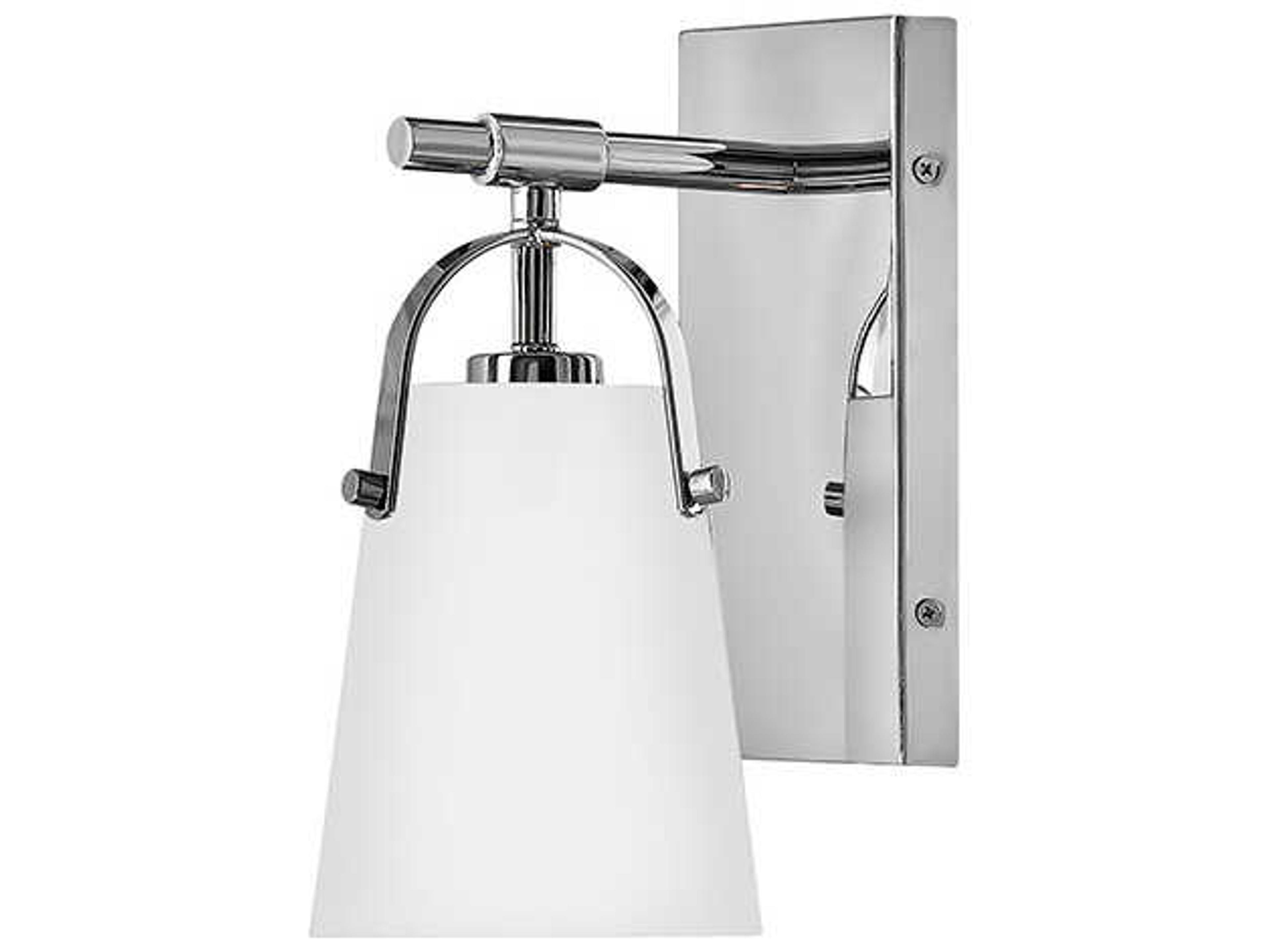 Foster 1-Light Chrome Wall Sconce