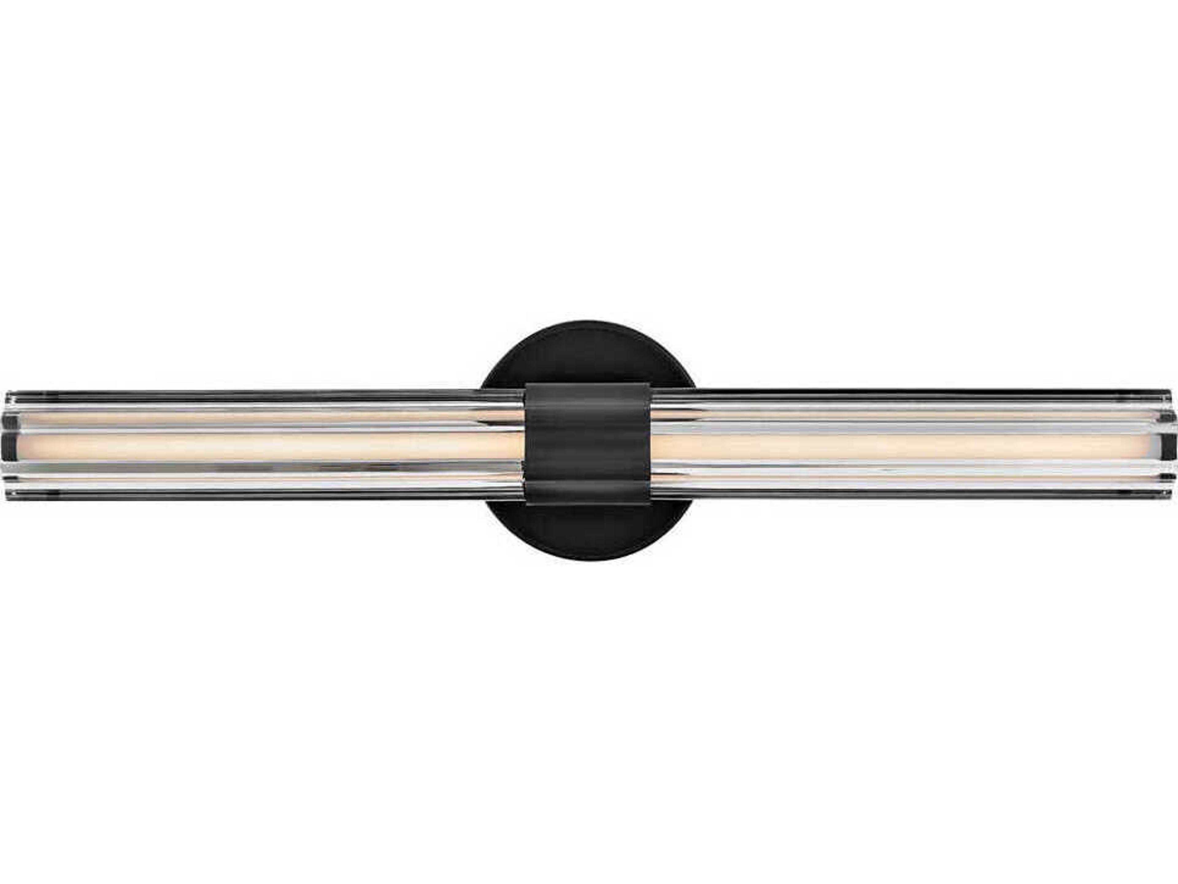 Georgette Black Vanity Light