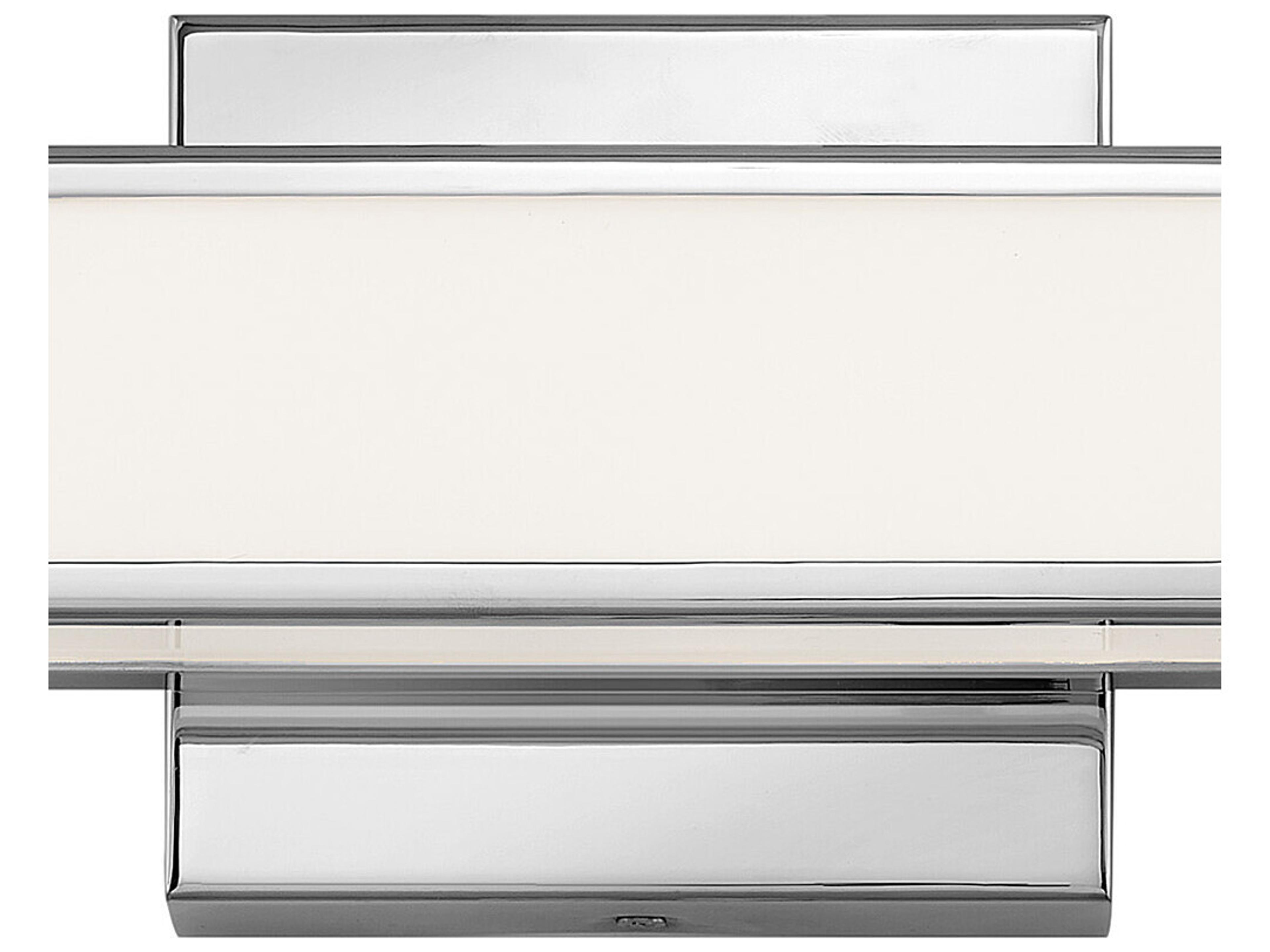 Hinkley Alto Chrome Glass LED Vanity Light