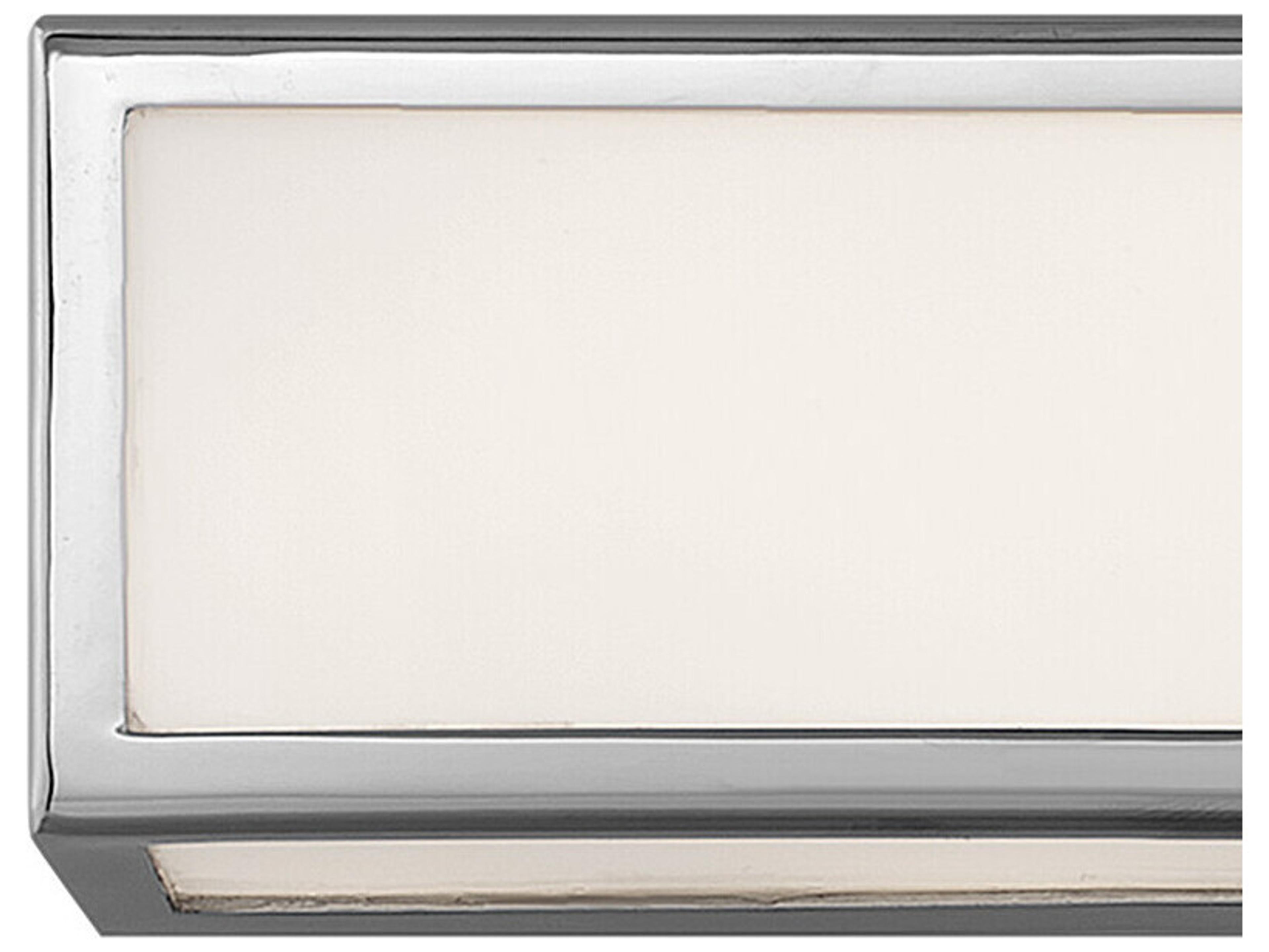 Hinkley Alto Chrome Glass LED Vanity Light