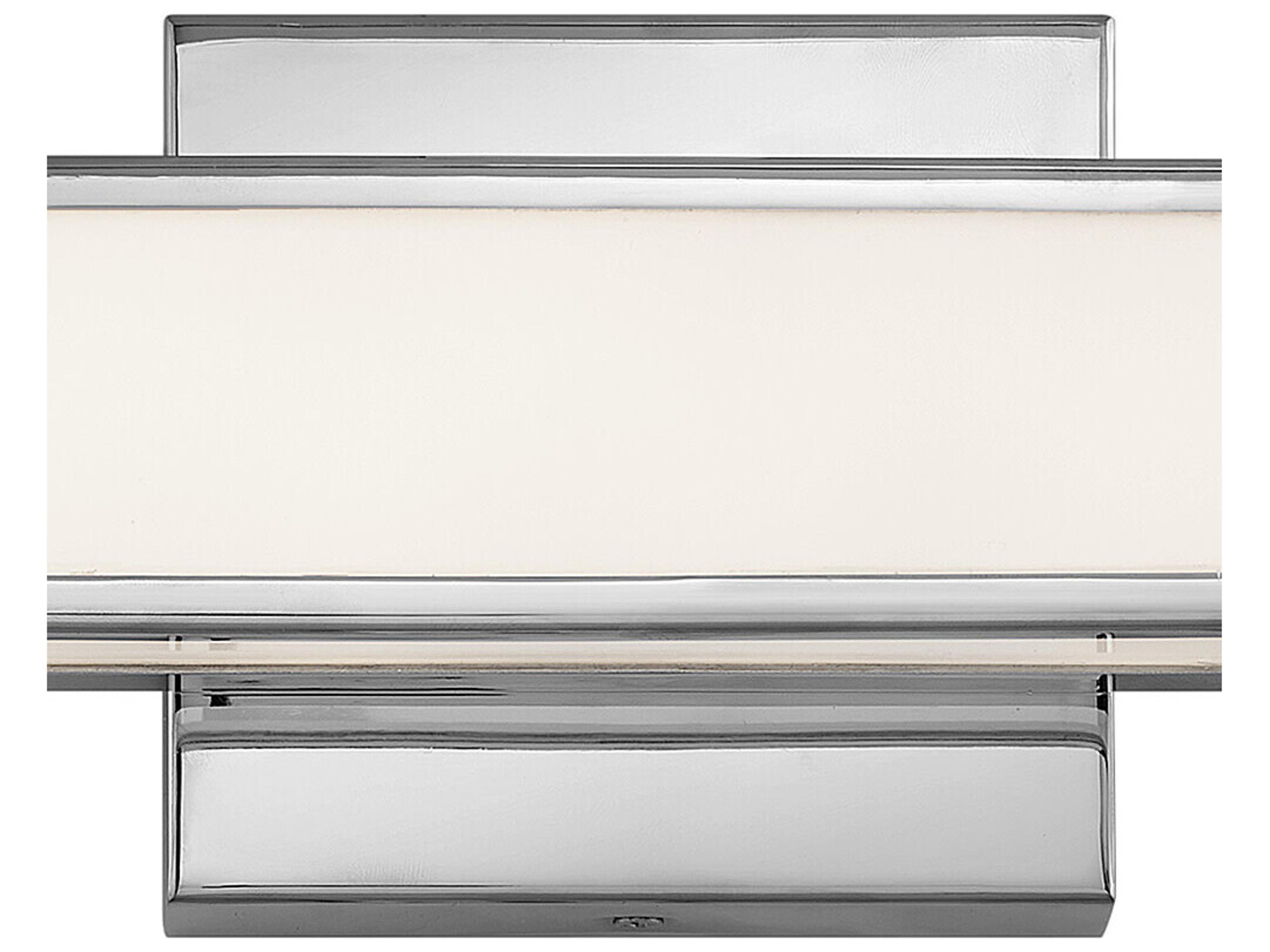 Hinkley Alto Chrome Glass LED Vanity Light