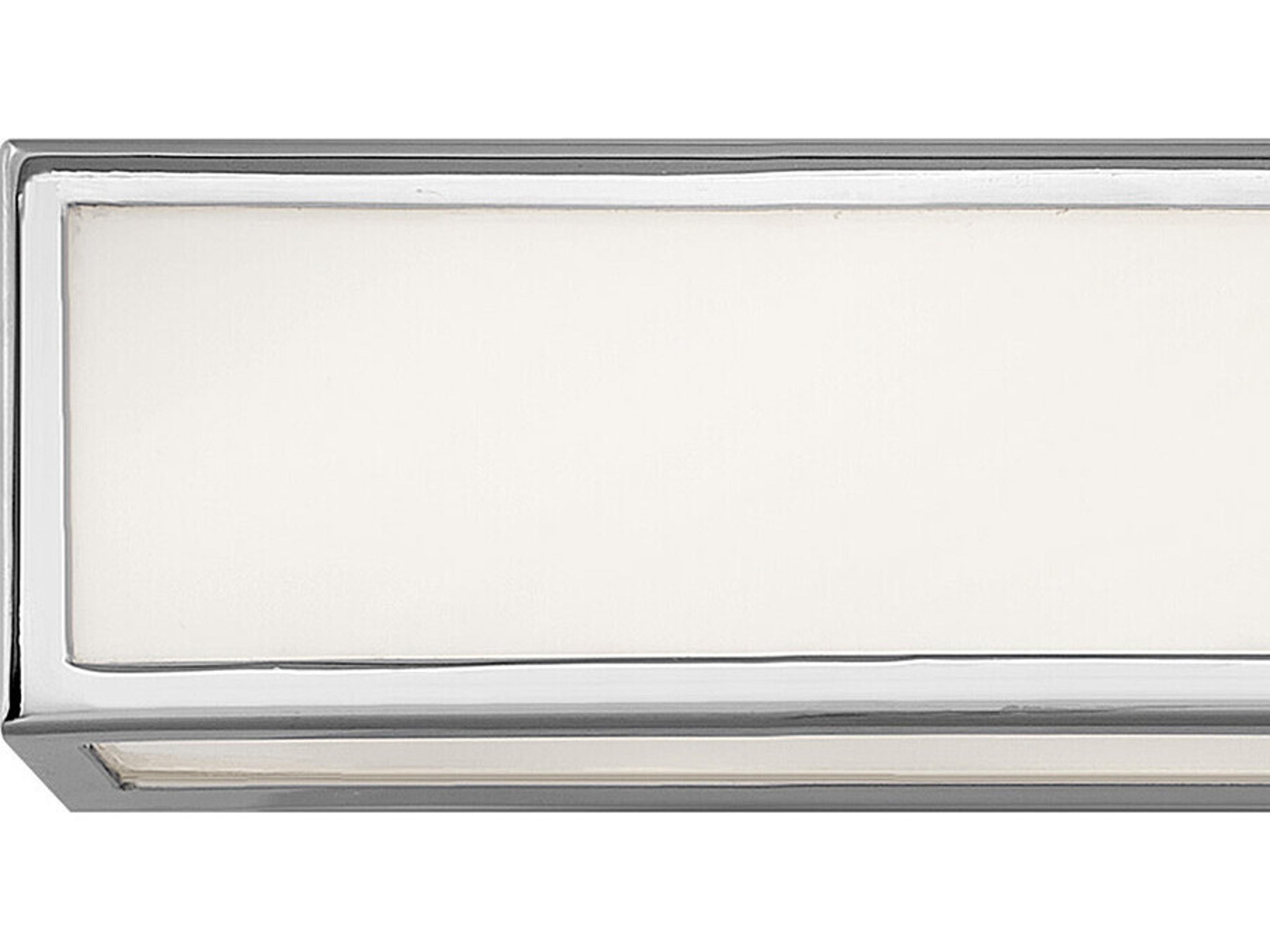 Hinkley Alto Chrome Glass LED Vanity Light