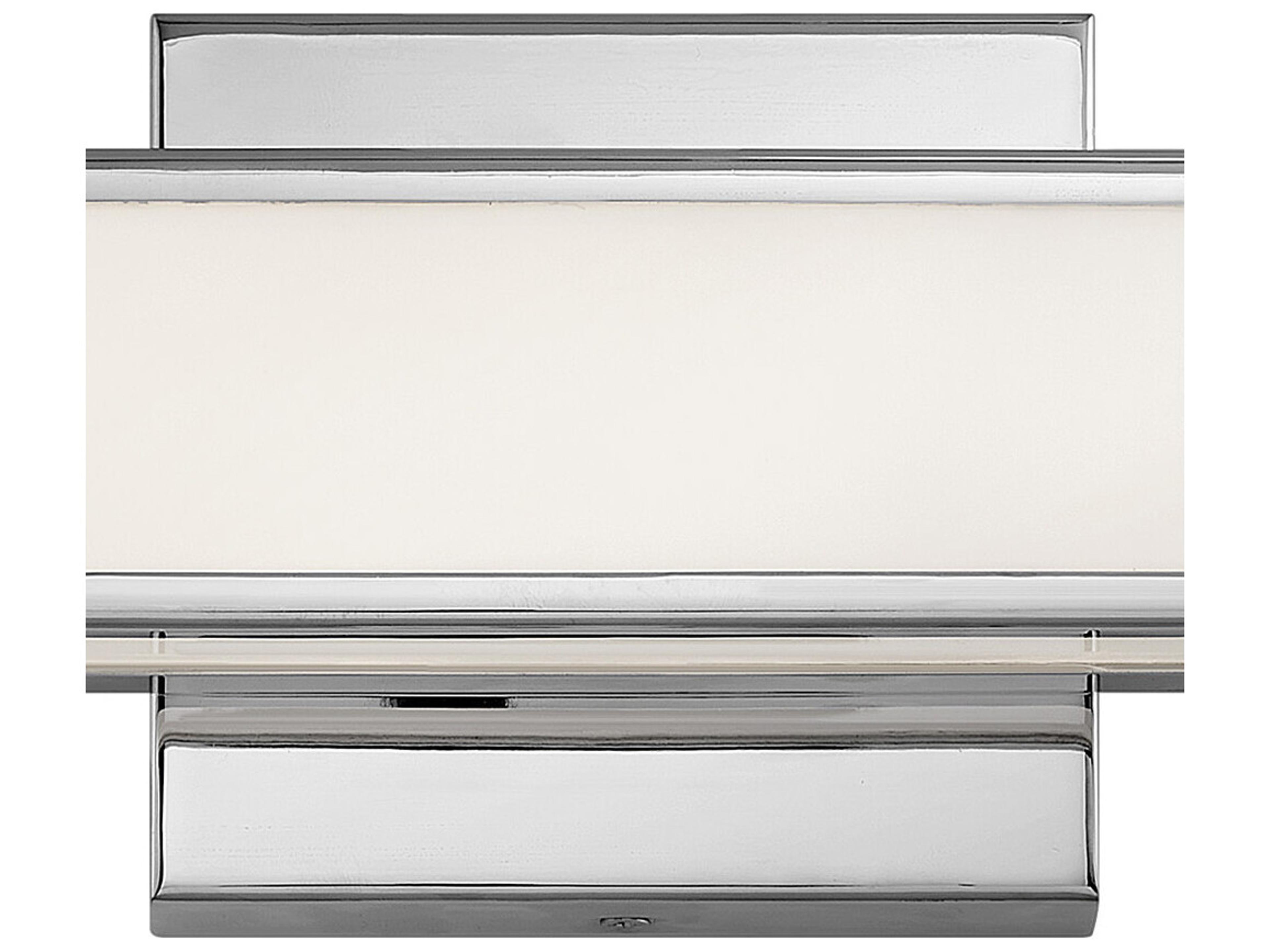 Hinkley Alto Chrome Glass LED Vanity Light