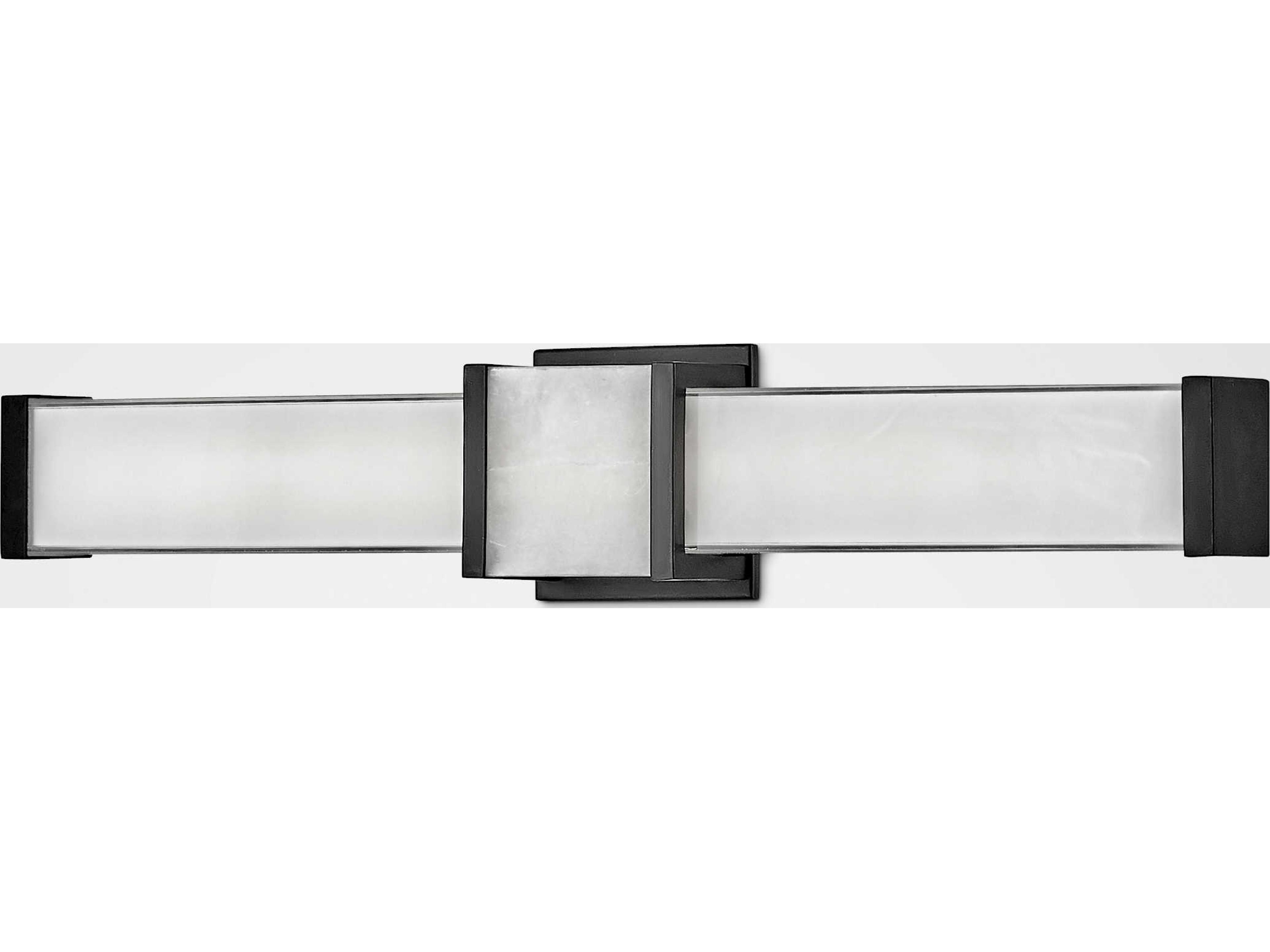 Hinkley Pietra Black Glass LED Vanity Light