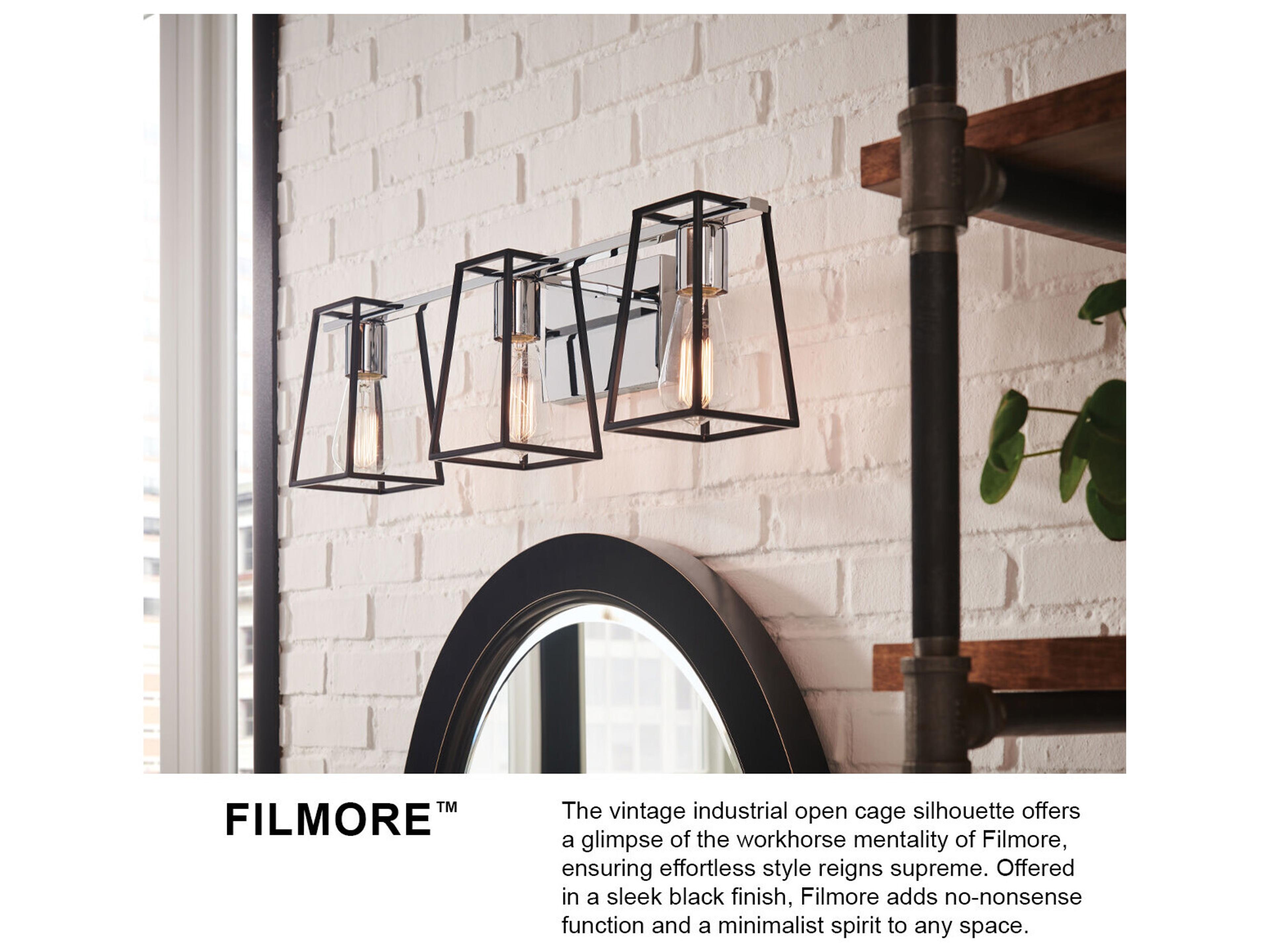 Hinkley Filmore 2-Light Heritage Brass Bronze Vanity Light