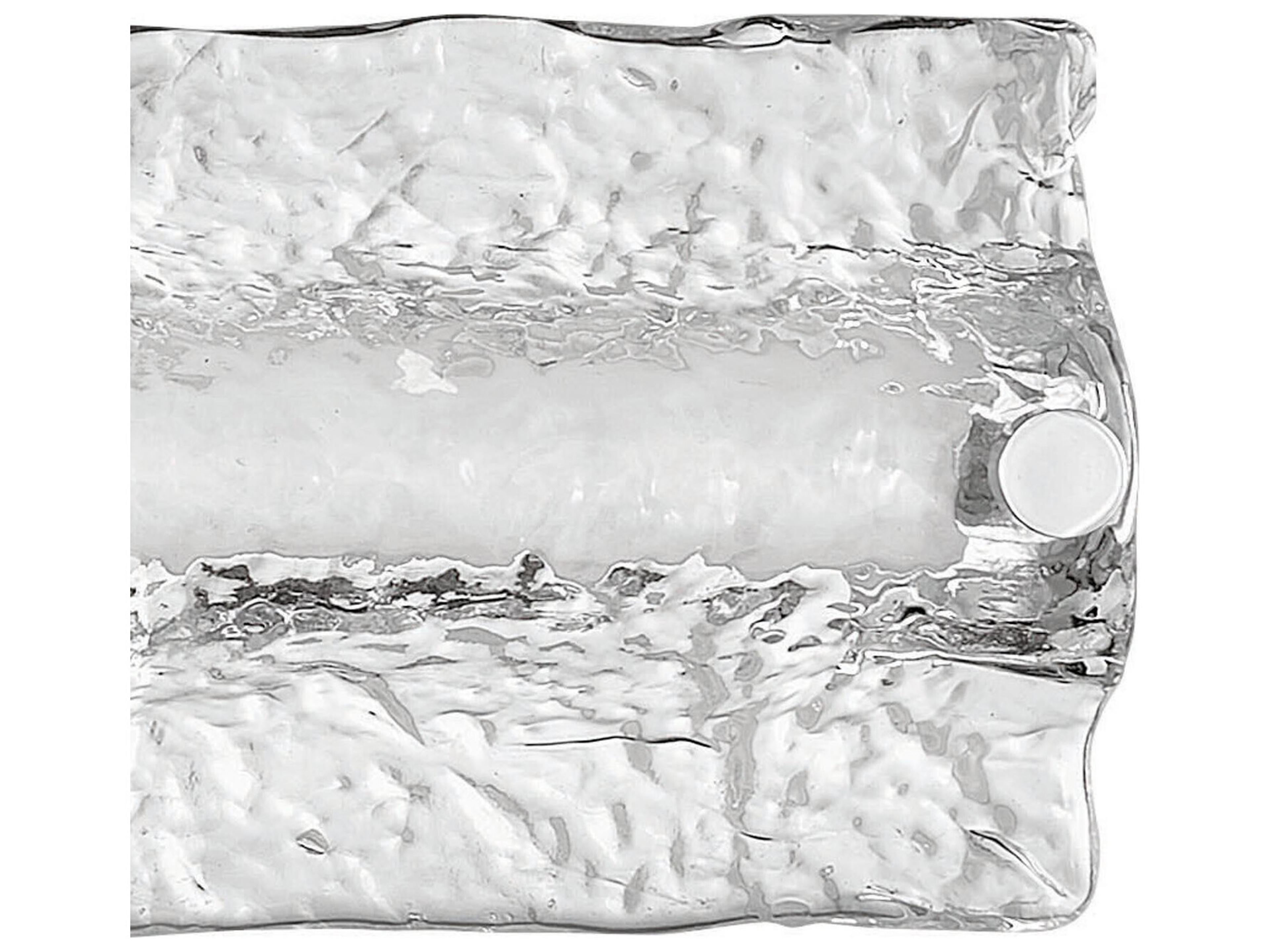 Hinkley Lucent Chrome Clear Glass LED Vanity Light