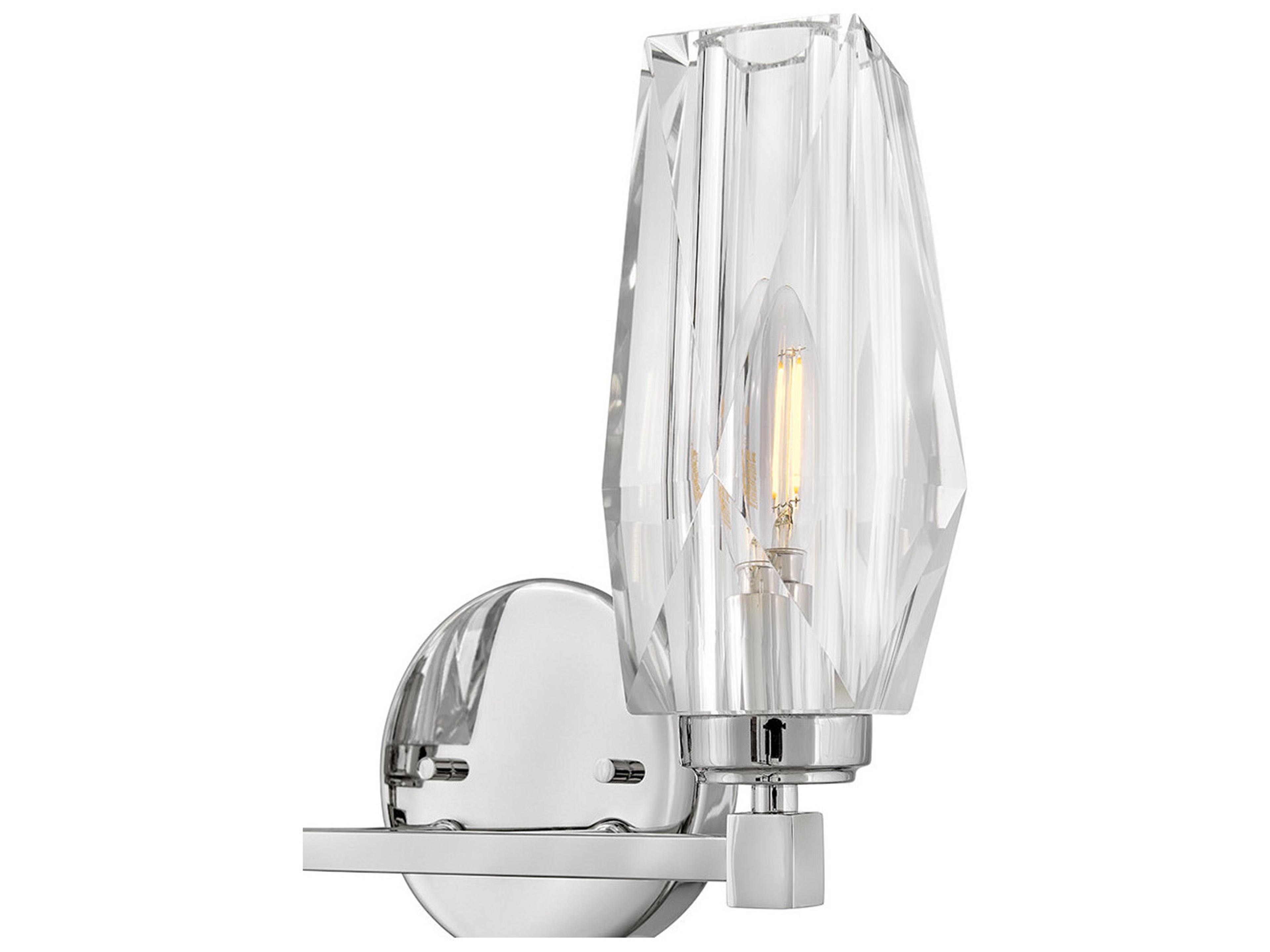 Hinkley Ana 2-Light Polished Nickel Vanity Light