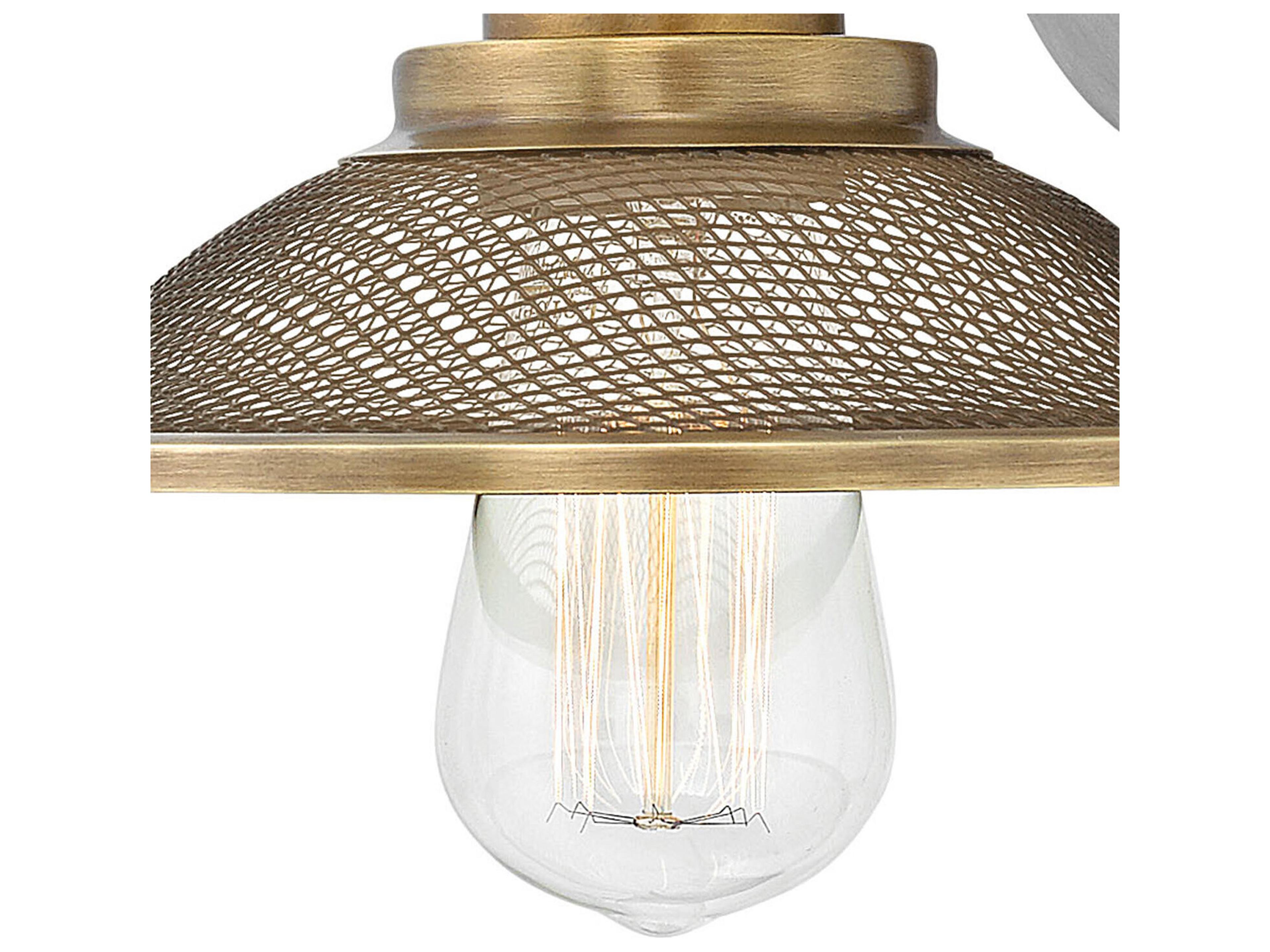 Hinkley Rigby 1-Light Antique Nickel Wall Sconce