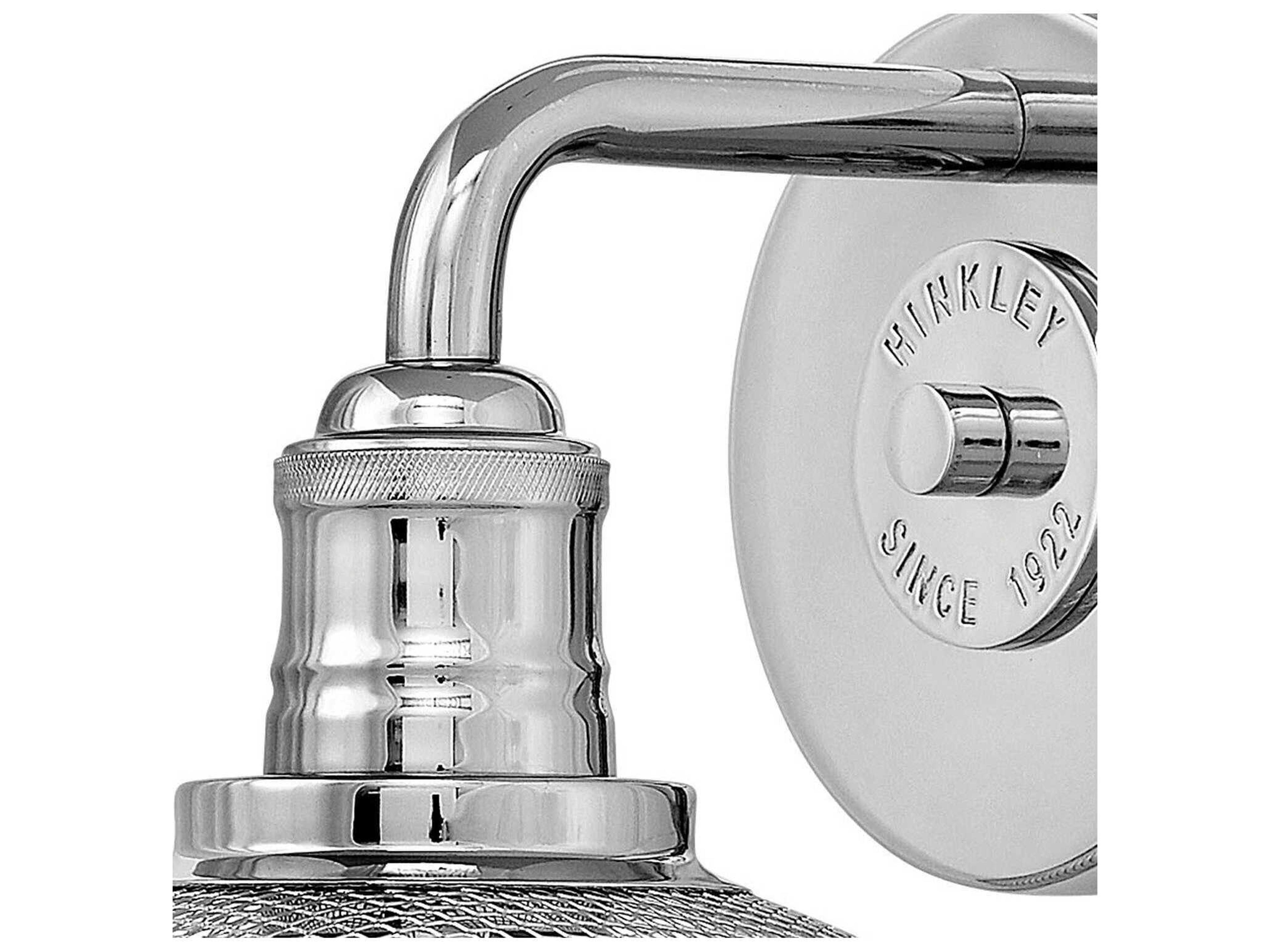 Hinkley Rigby 1-Light Polished Nickel Wall Sconce