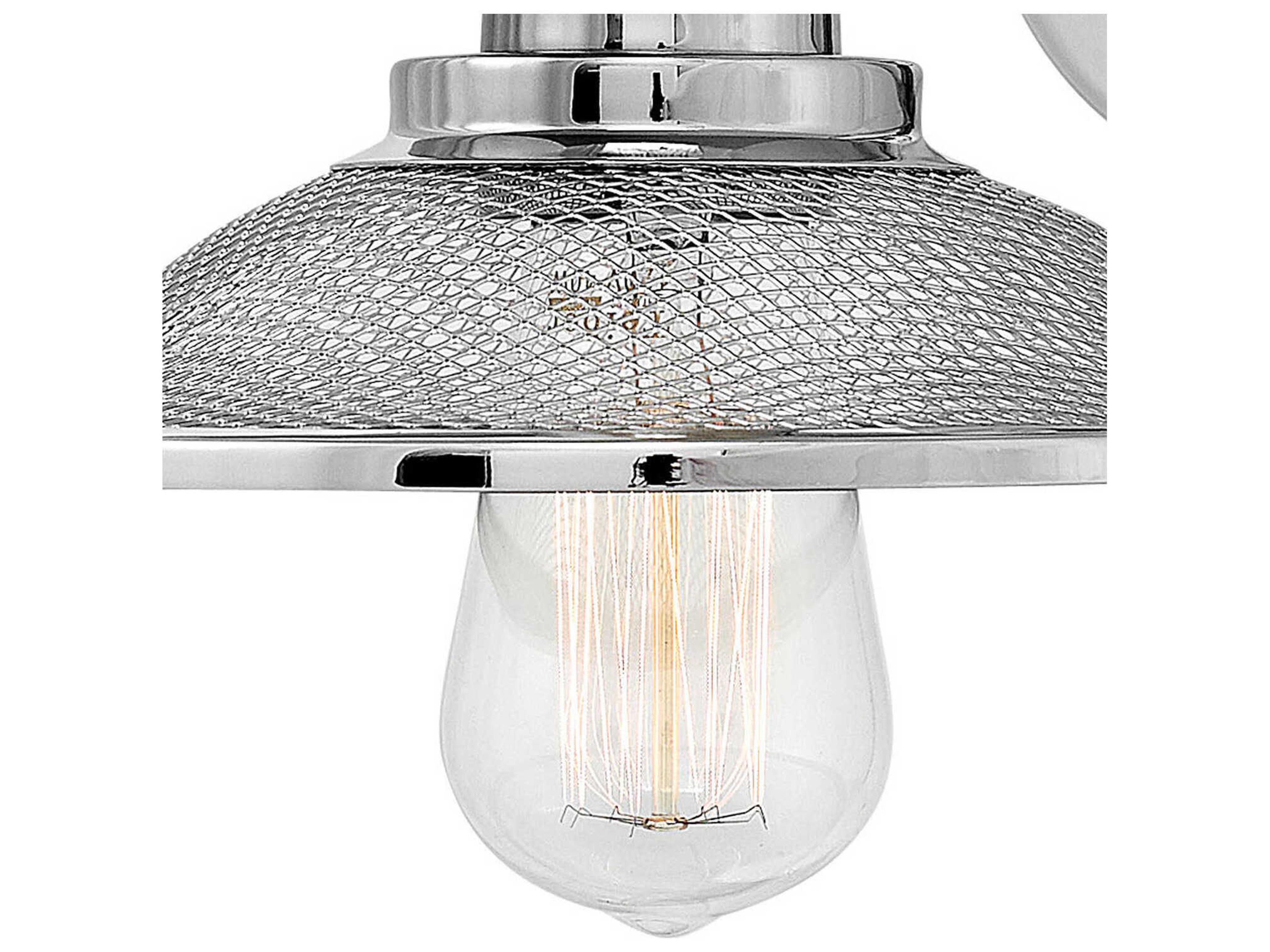 Hinkley Rigby 1-Light Polished Nickel Wall Sconce