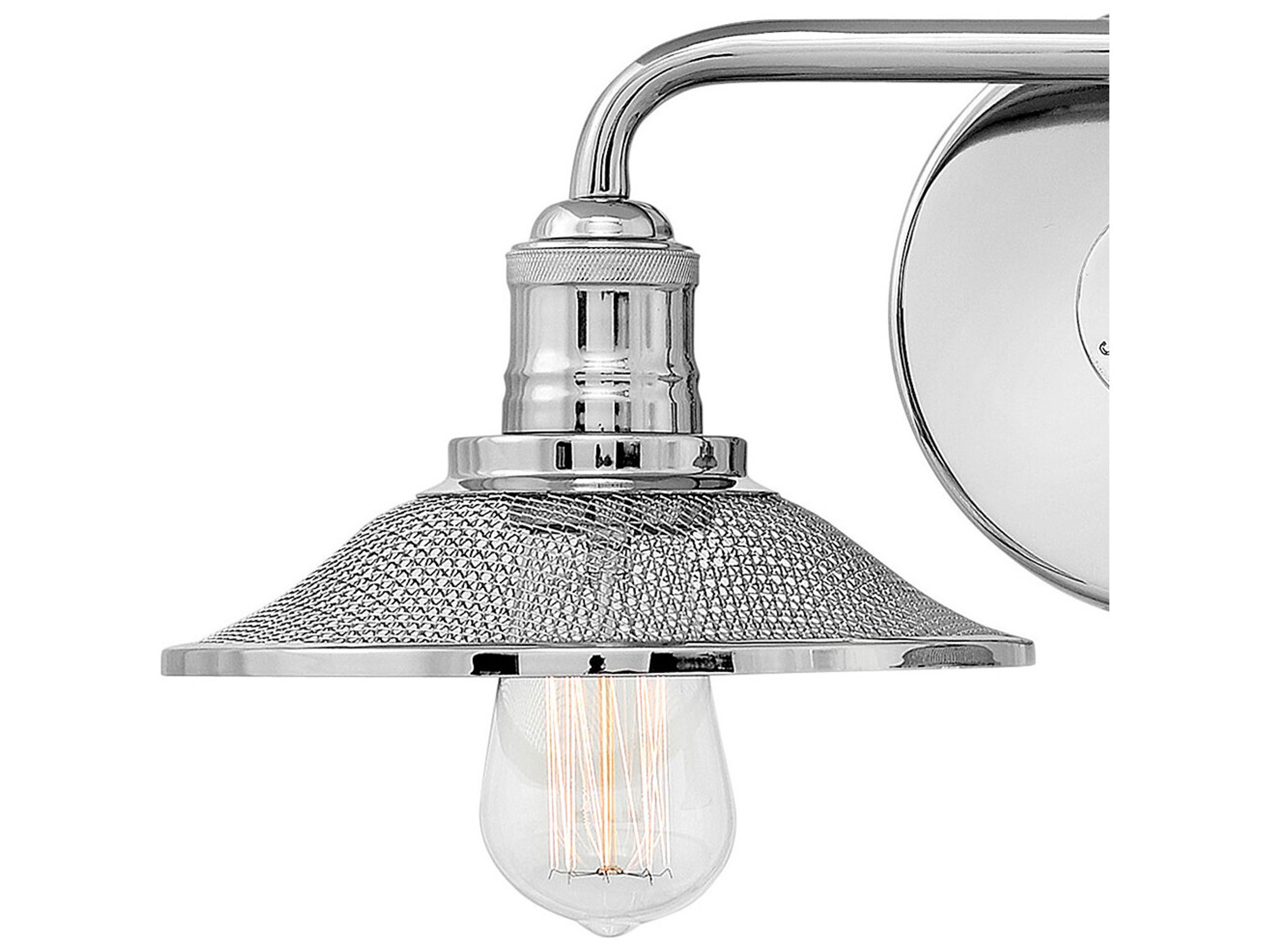 Hinkley Rigby 2-Light Polished Nickel Vanity Light