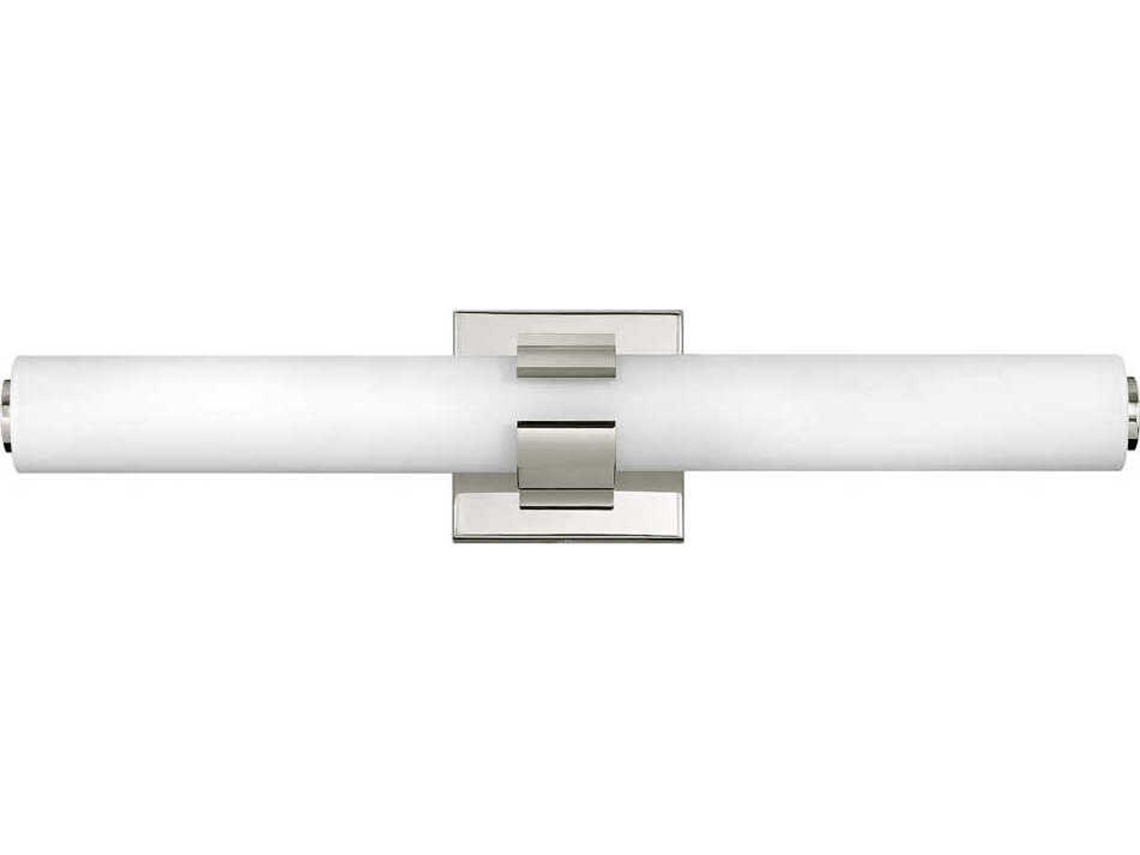 Aiden LED Vanity Light in Polished Nickel