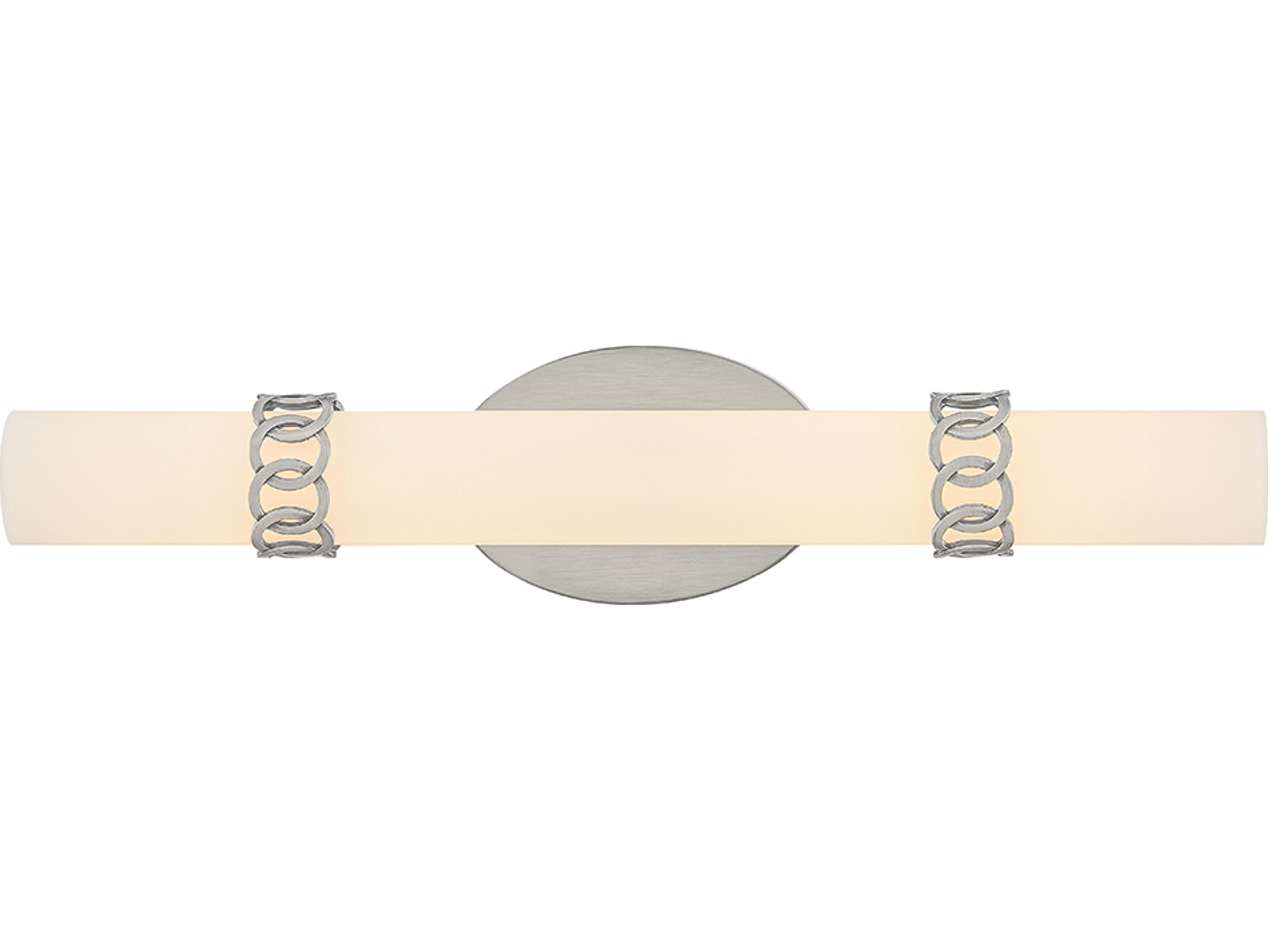 Eliza Brushed Nickel Vanity Light