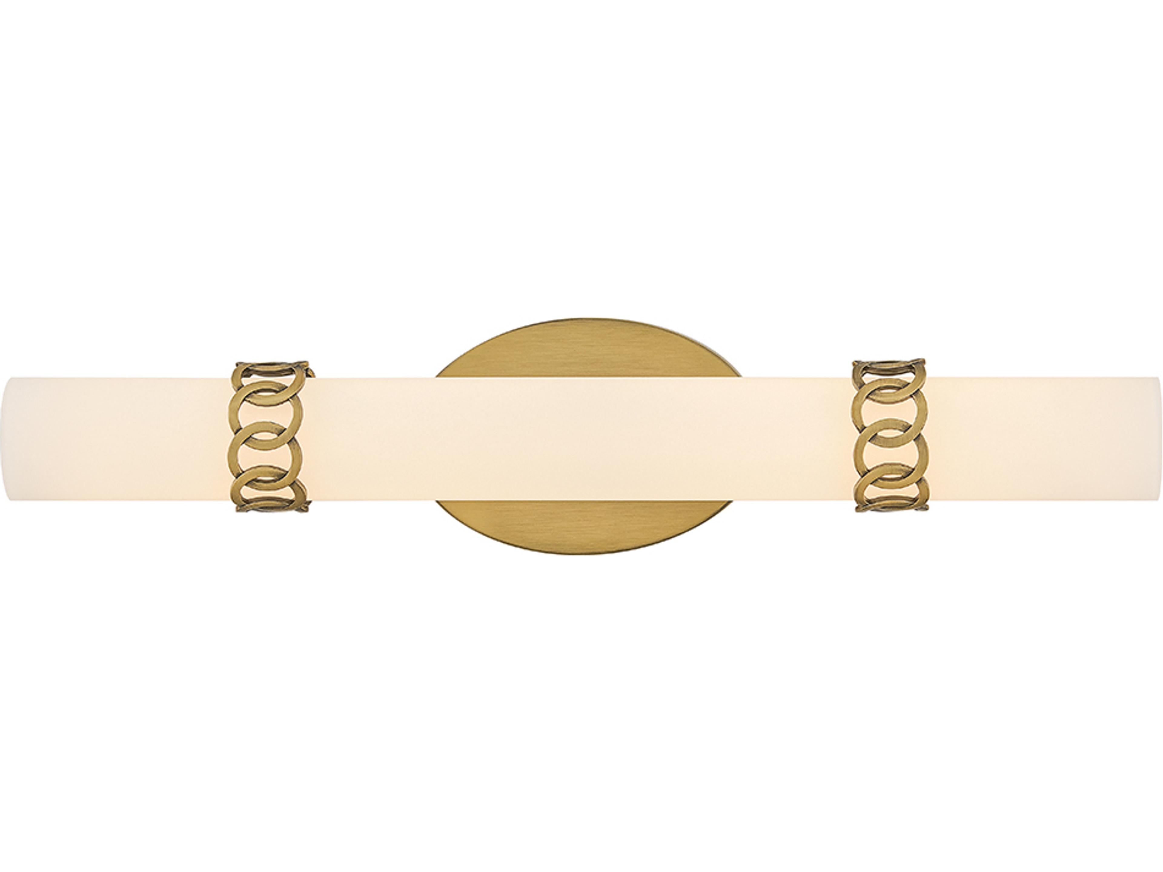 Eliza Lacquered Brass Vanity Light