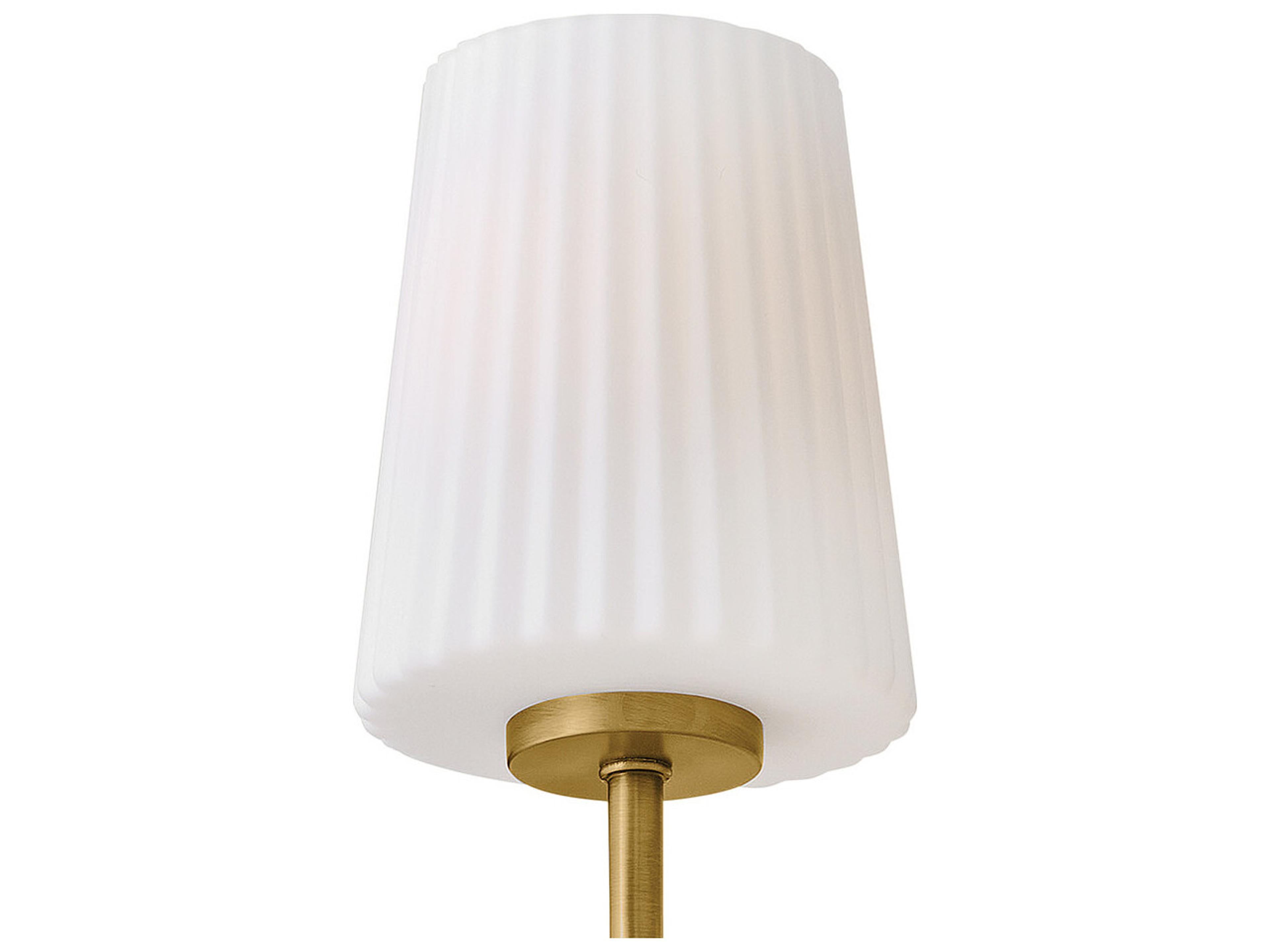 Hinkley Mckenna McKenna 1-Light Lacquered Brass Wall Sconce