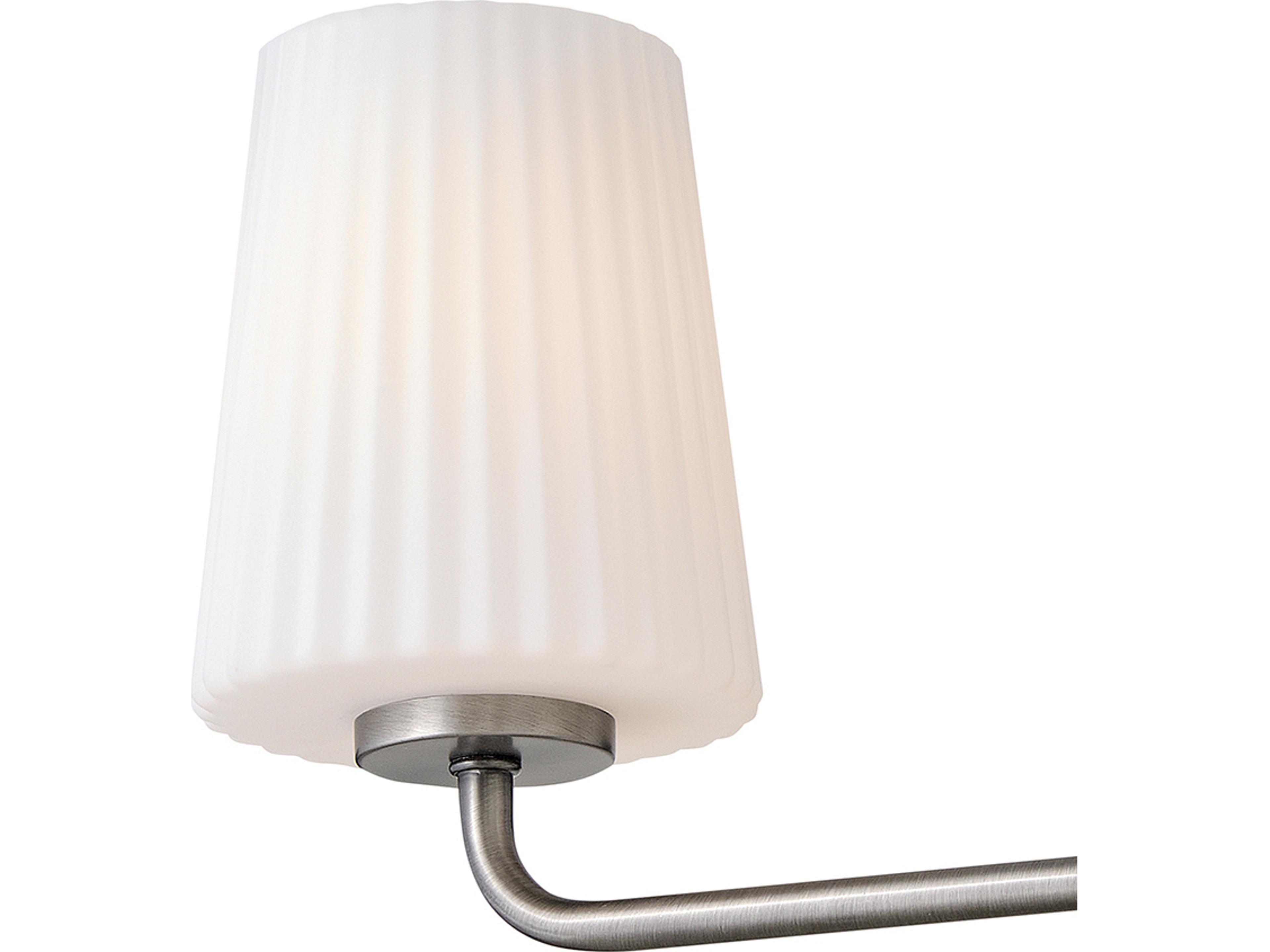 Hinkley Mckenna McKenna 3-Light Antique Nickel Vanity Light