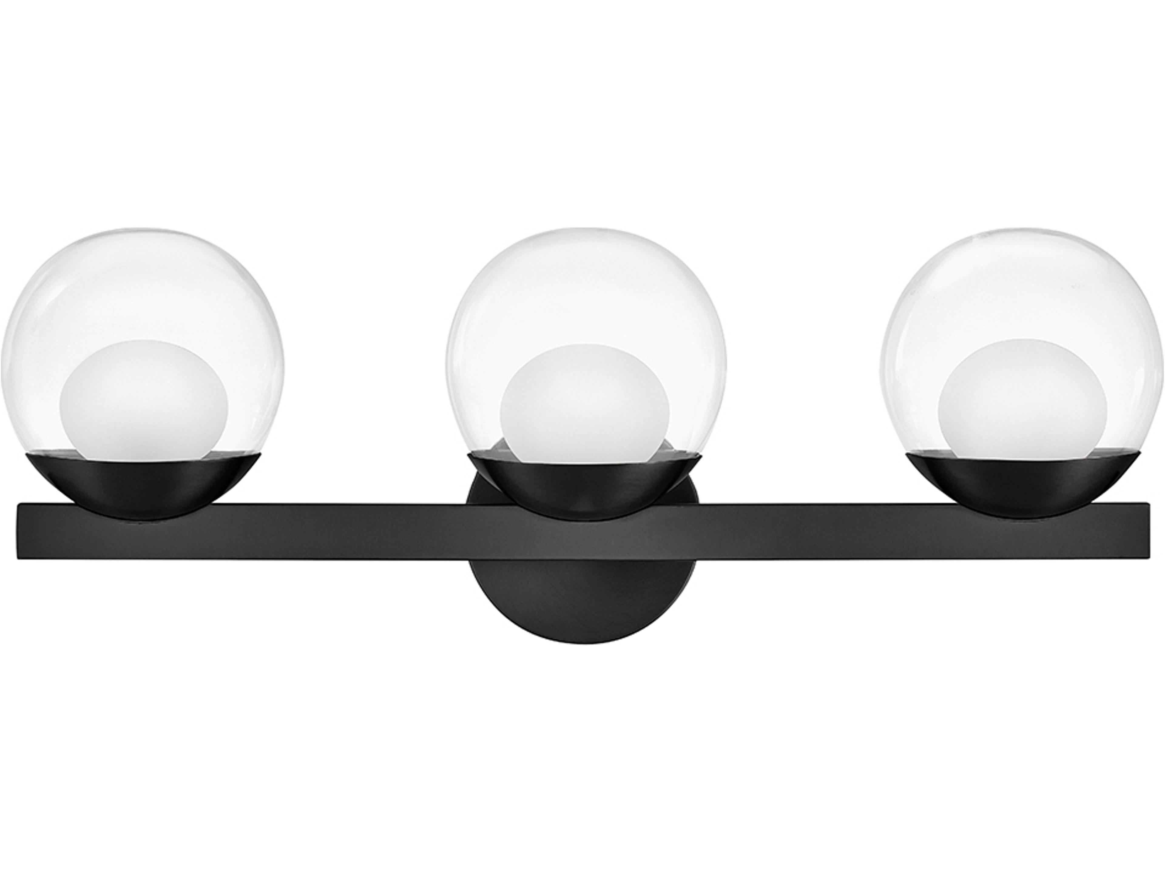 Sunni Lisa McDennon, Open Air 3-Light Black Vanity Light