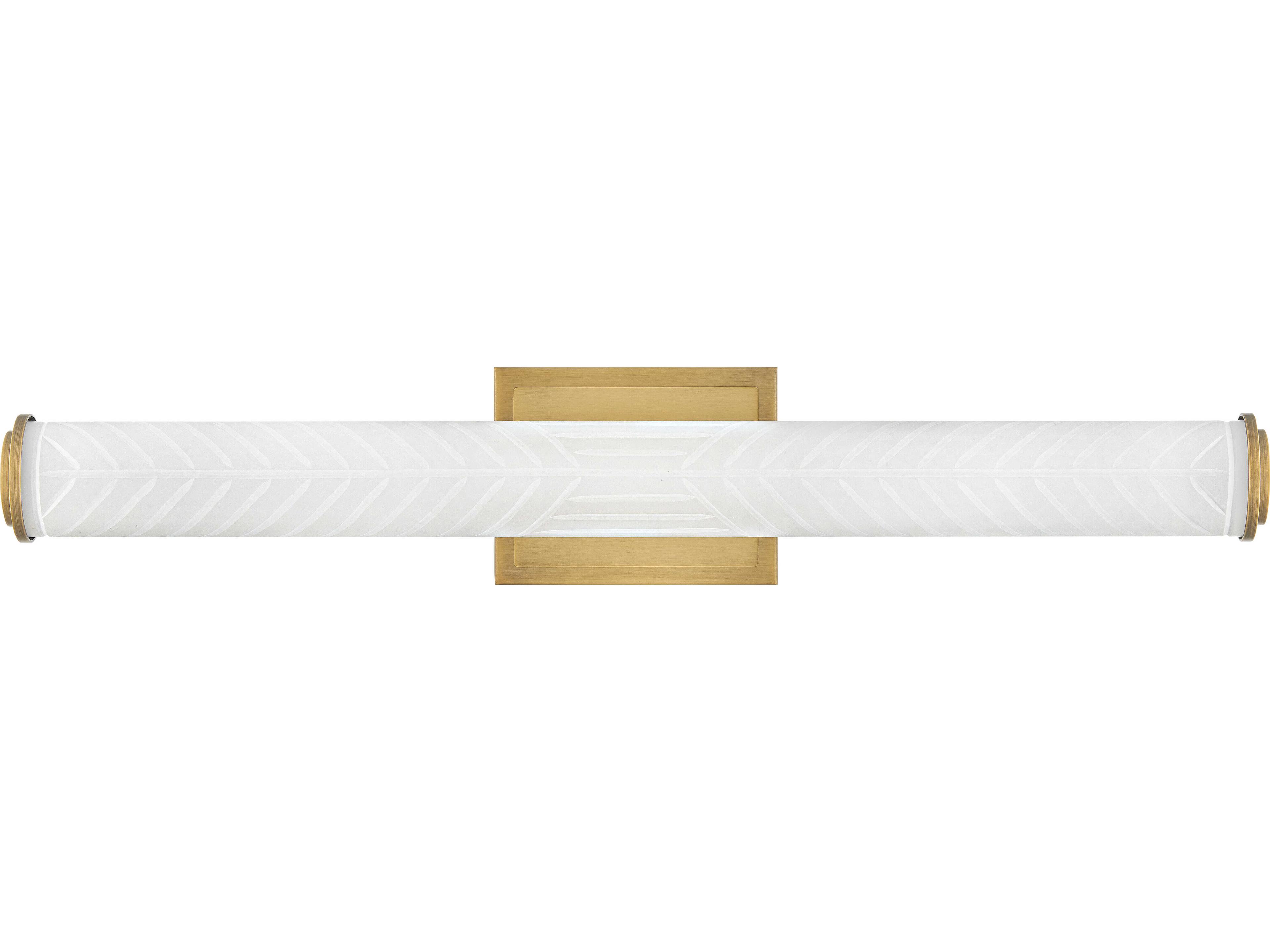 Devon Lacquered Brass Vanity Light