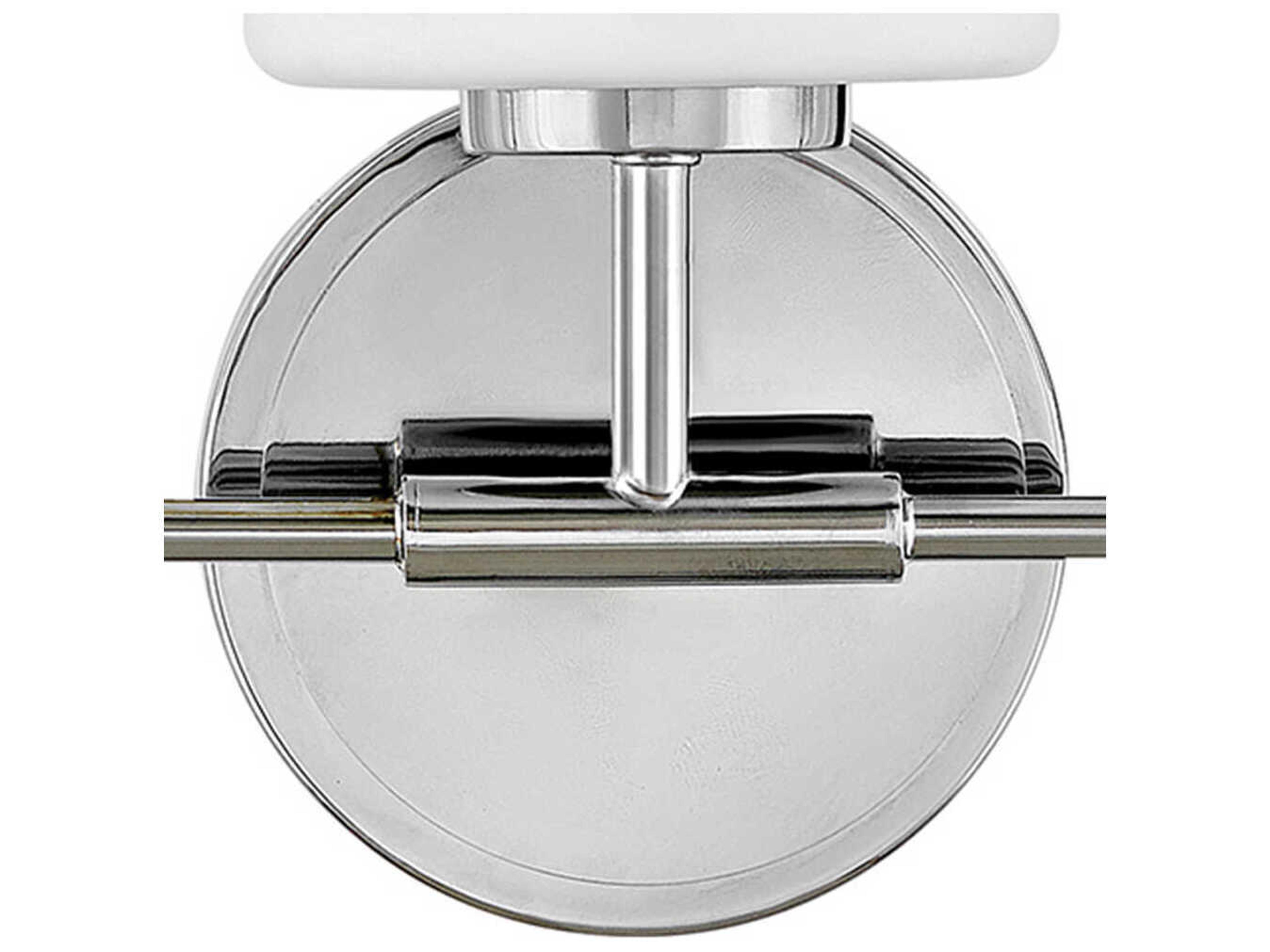 Hinkley Kline 3-Light Chrome Glass Vanity Light