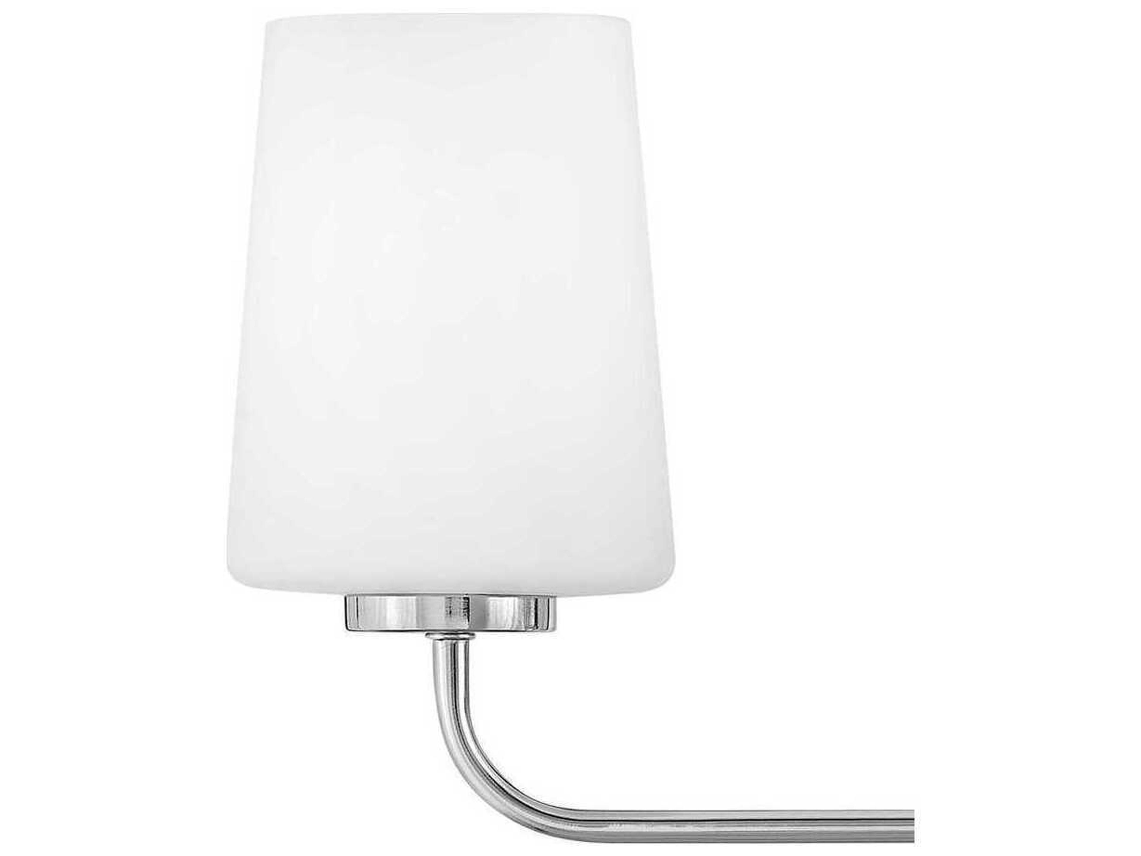 Hinkley Kline 4-Light Chrome Glass Vanity Light