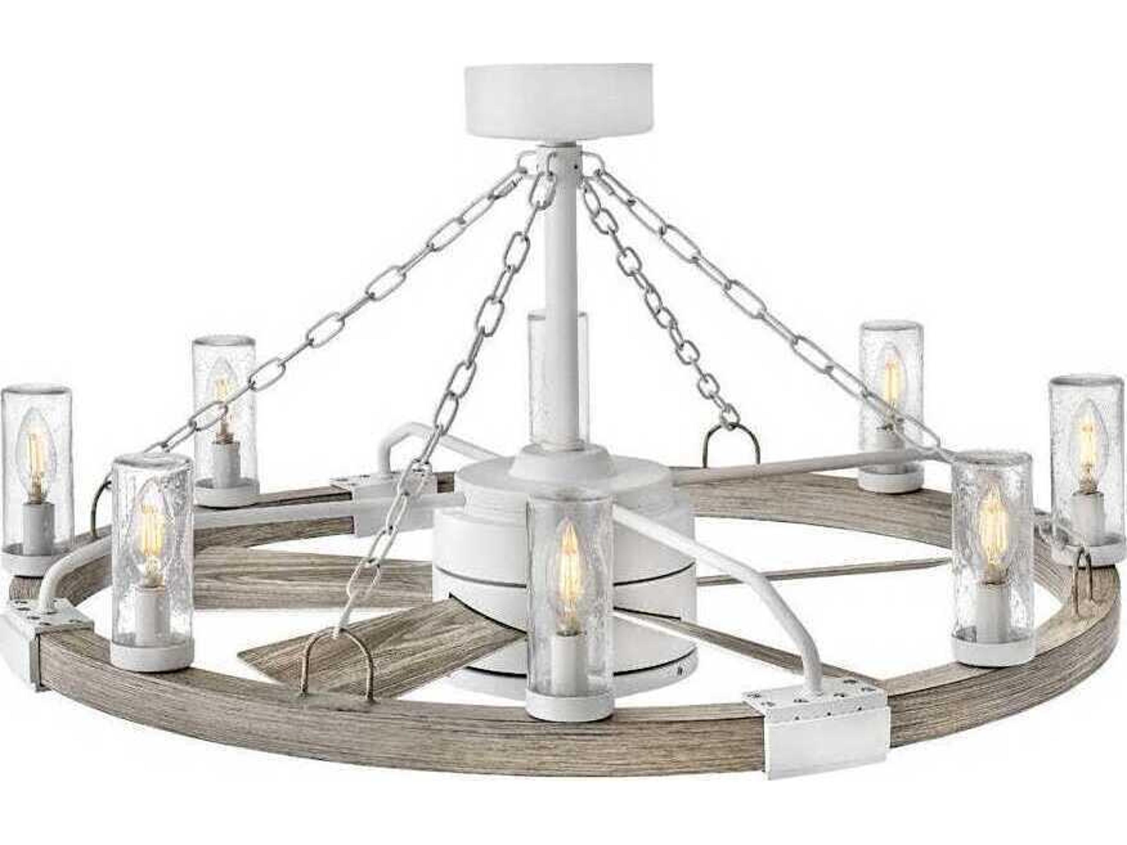 Sawyer 36" 8-Light Outdoor Ceiling Fan