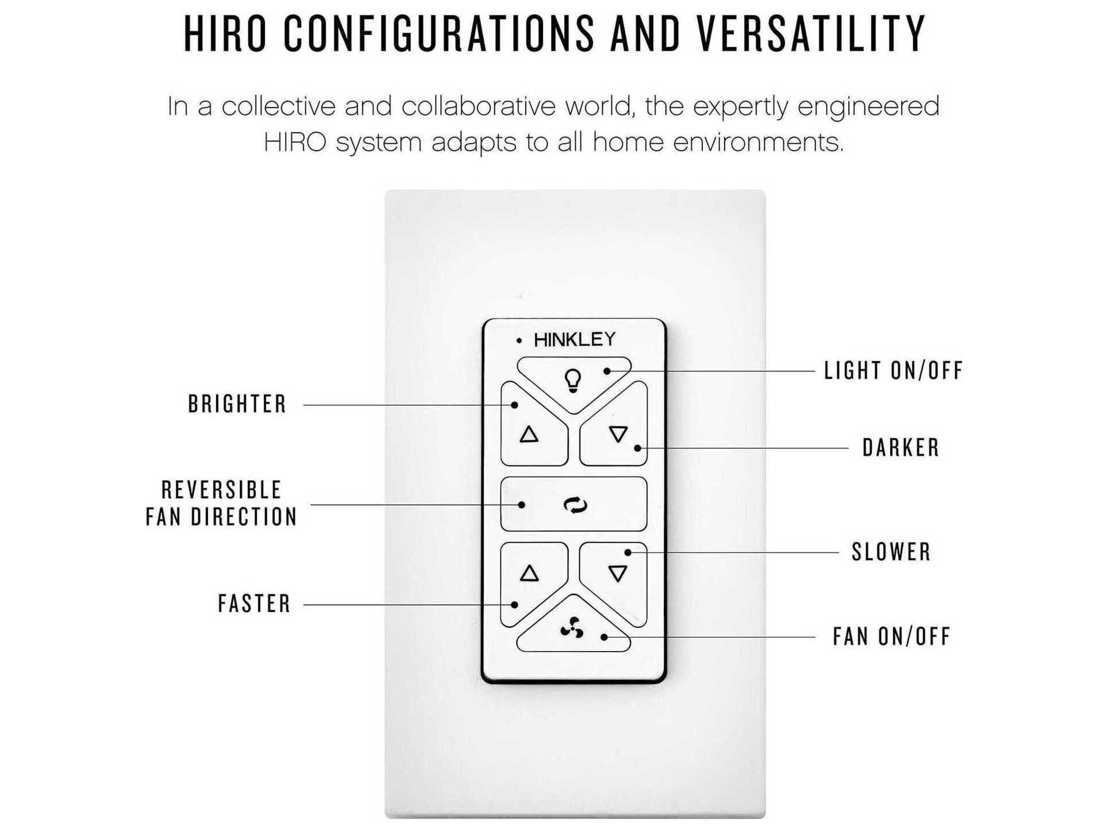 Hinkley Chisel 60" Ceiling Fan