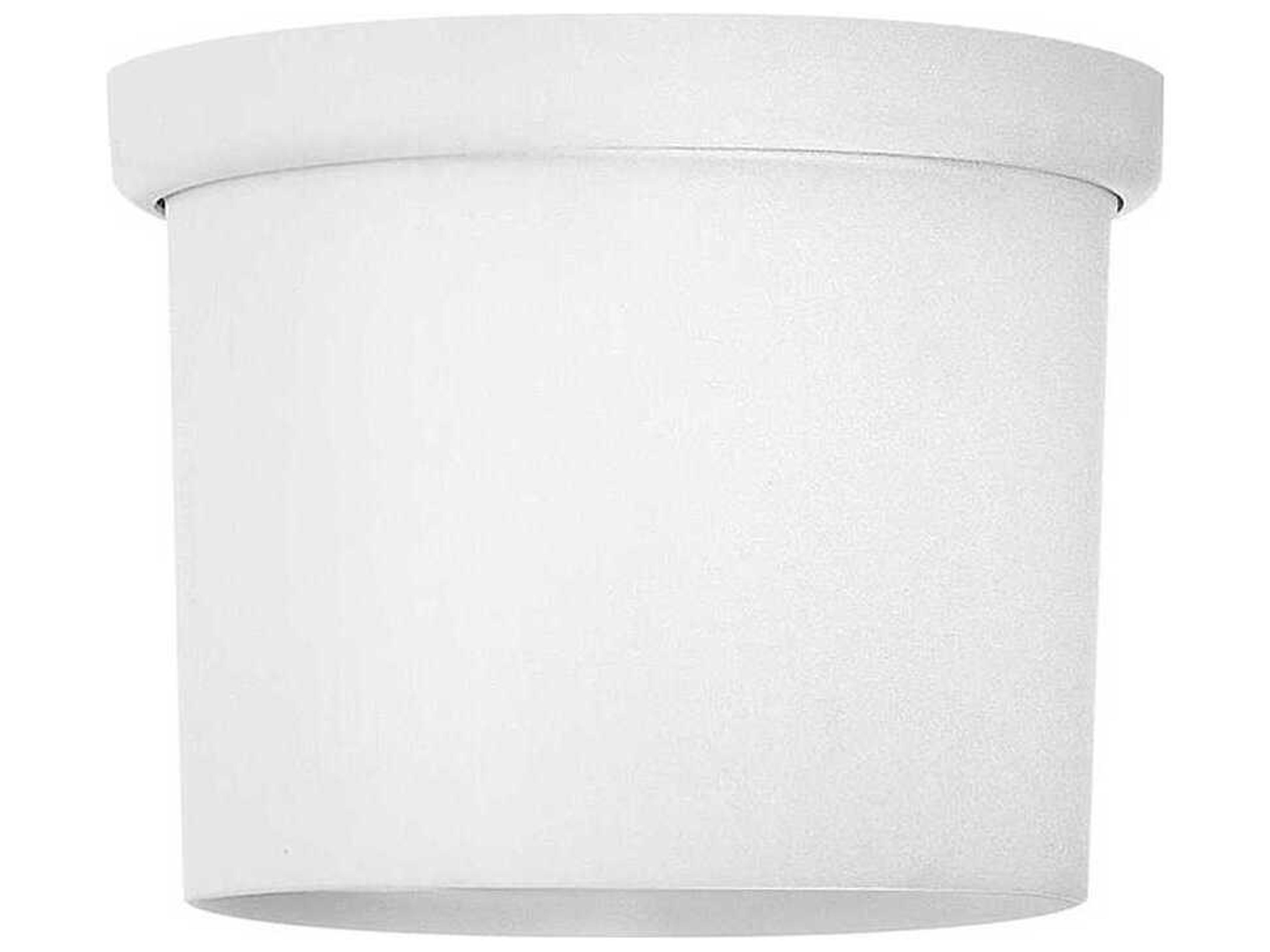 Iver Matte White Flush Mount Kit