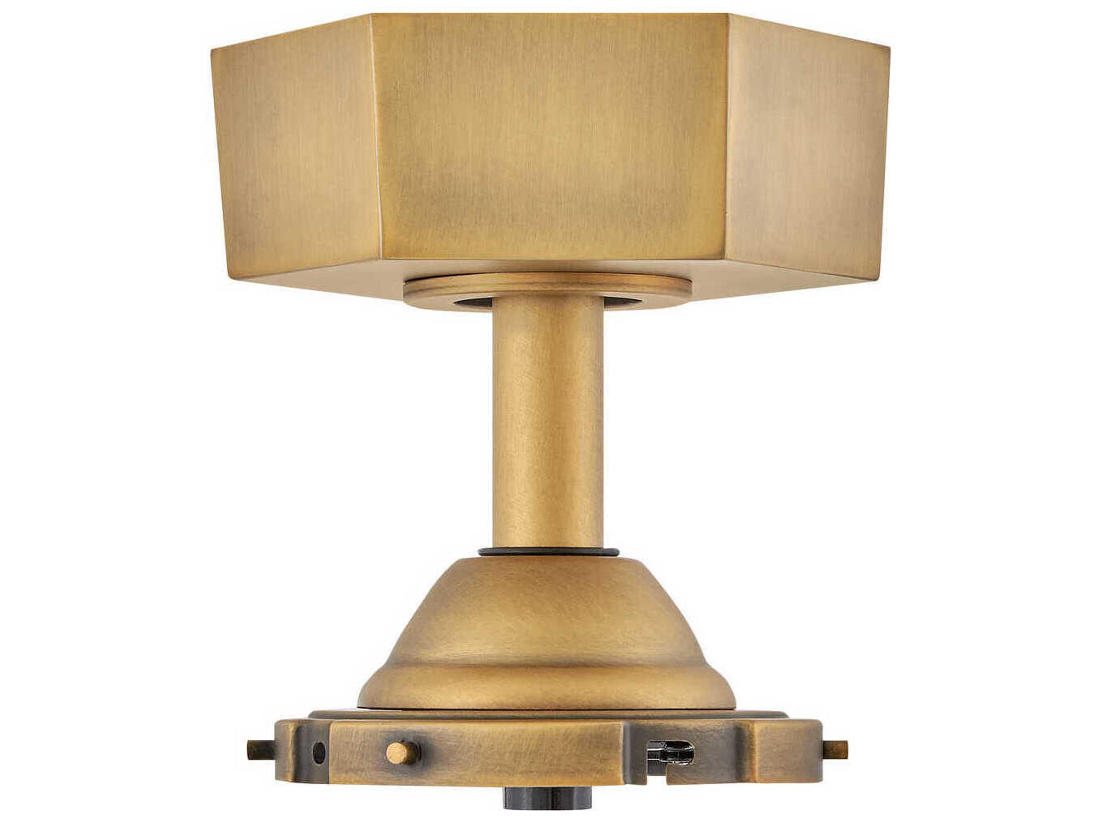 Facet Heritage Brass Downrod Kit