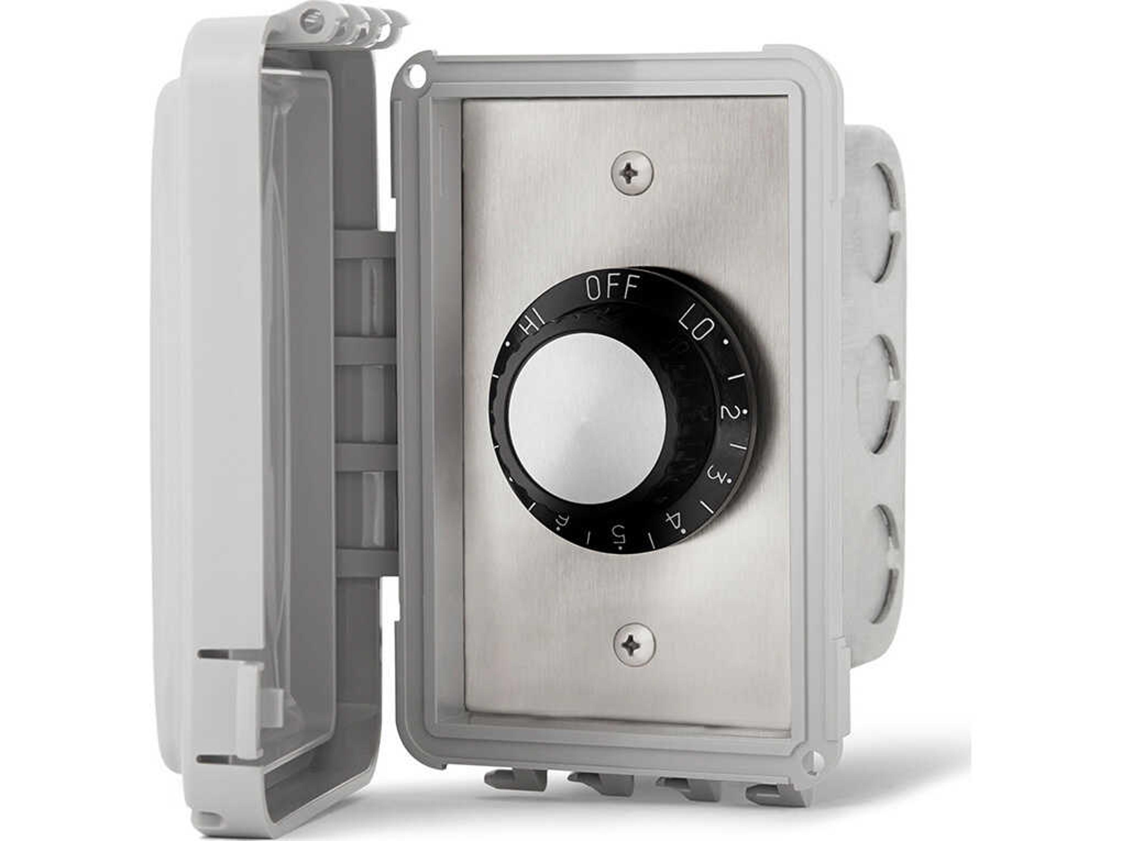 Value Control Stainless Steel 240 Volt Single INF20 with Flush Mount & Gang Box