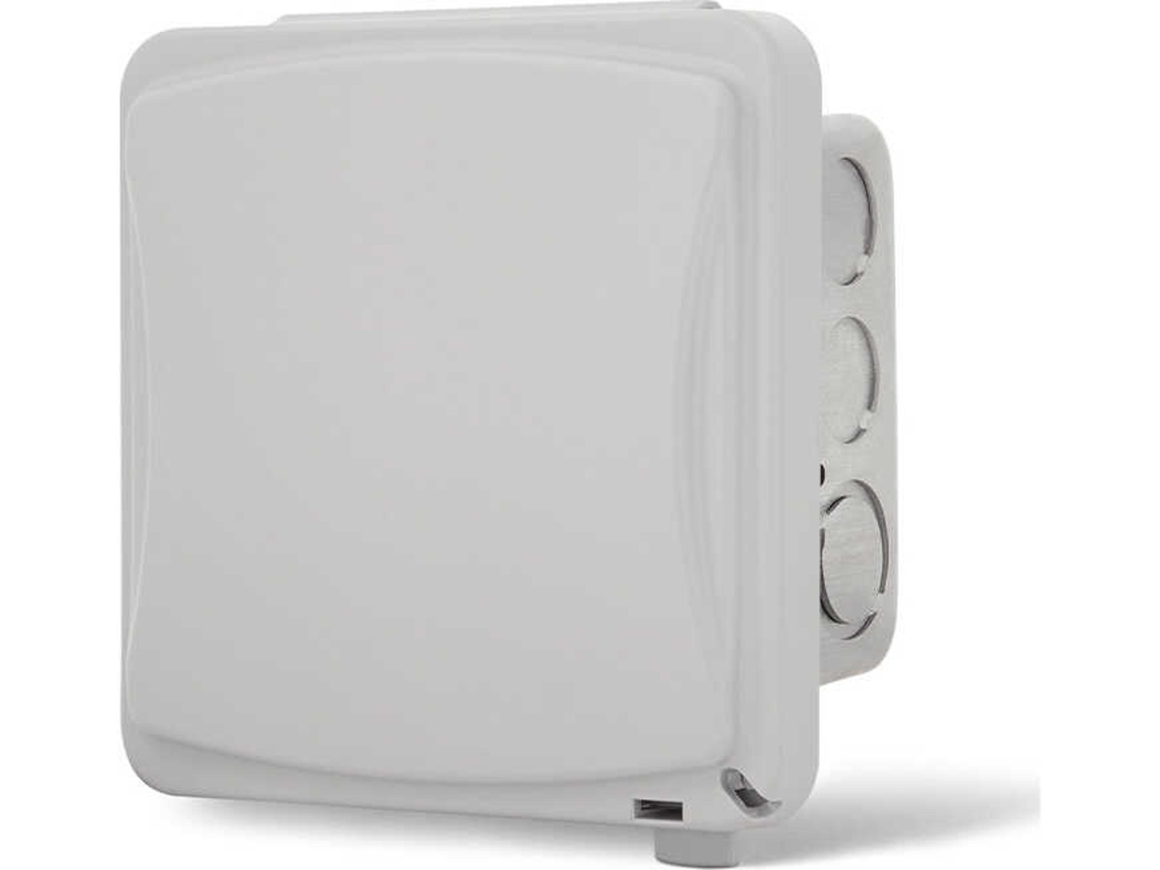 Infratech Dual Duplex Switch Flush Mount & Gang Box 20 Amp Per Pole