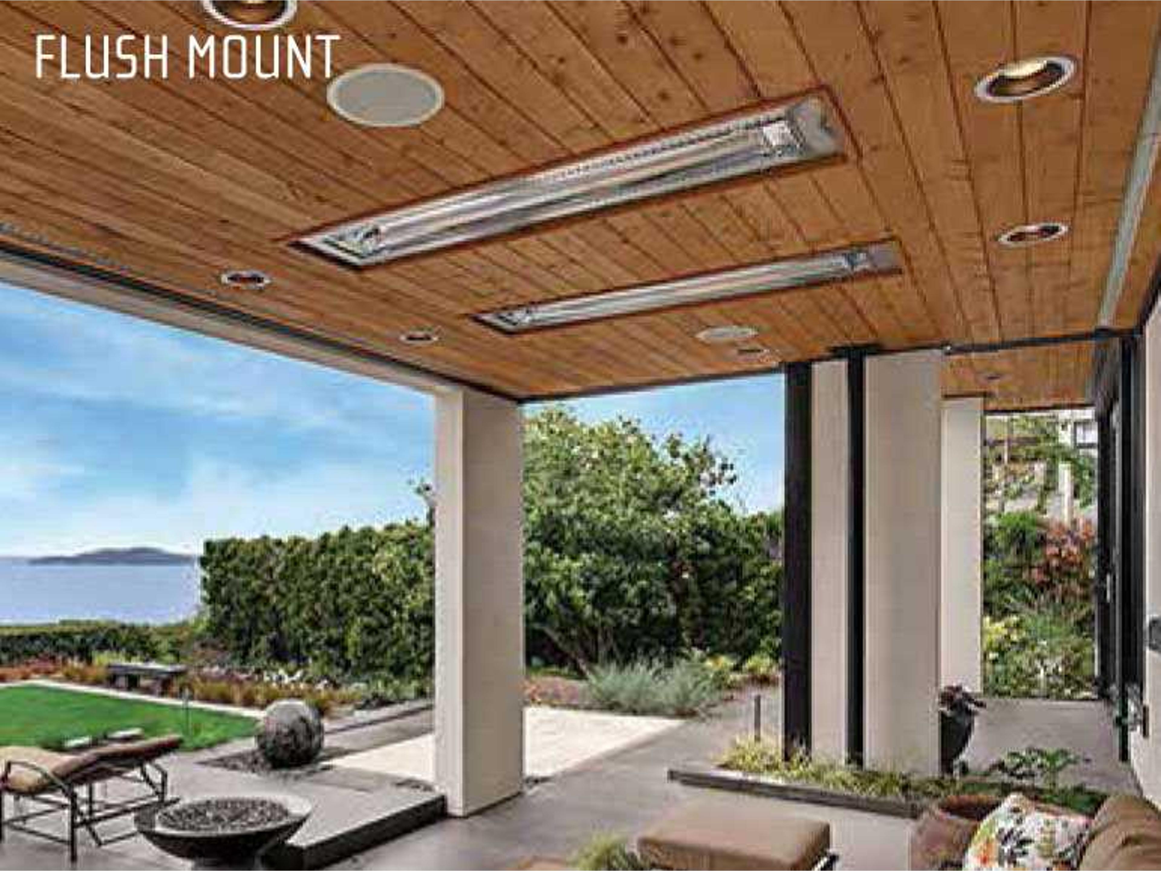 Infratech W61 S/S Flush Mount Frame For 61 1/4 Units